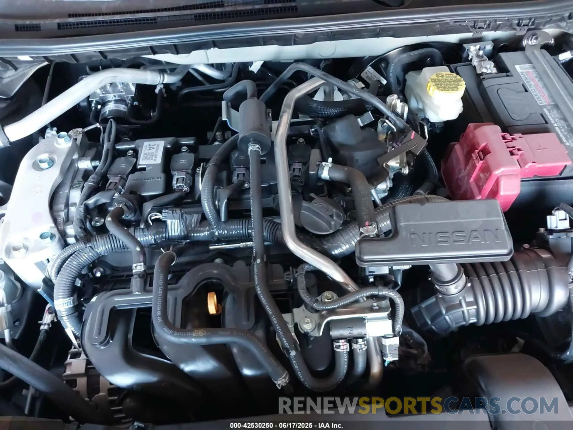 10 fotografías del automóvil dañado 3N1AB8BV1SY322695 NISSAN SENTRA 2025
