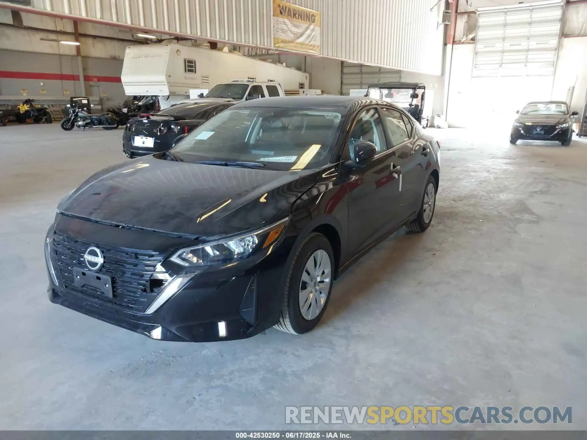 2 fotografías del automóvil dañado 3N1AB8BV1SY322695 NISSAN SENTRA 2025
