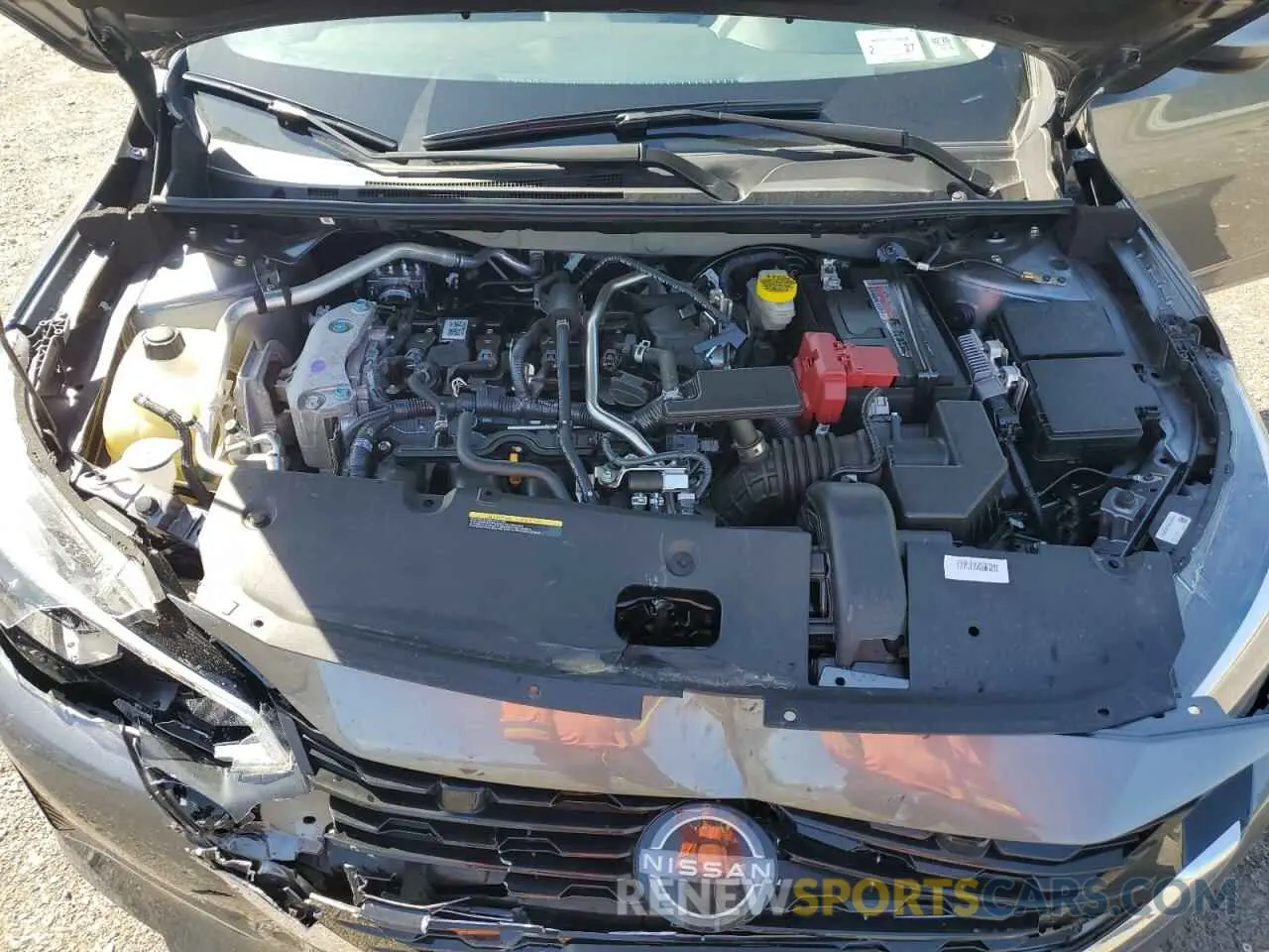 11 fotografías del automóvil dañado 3N1AB8BV2SY219401 NISSAN SENTRA 2025