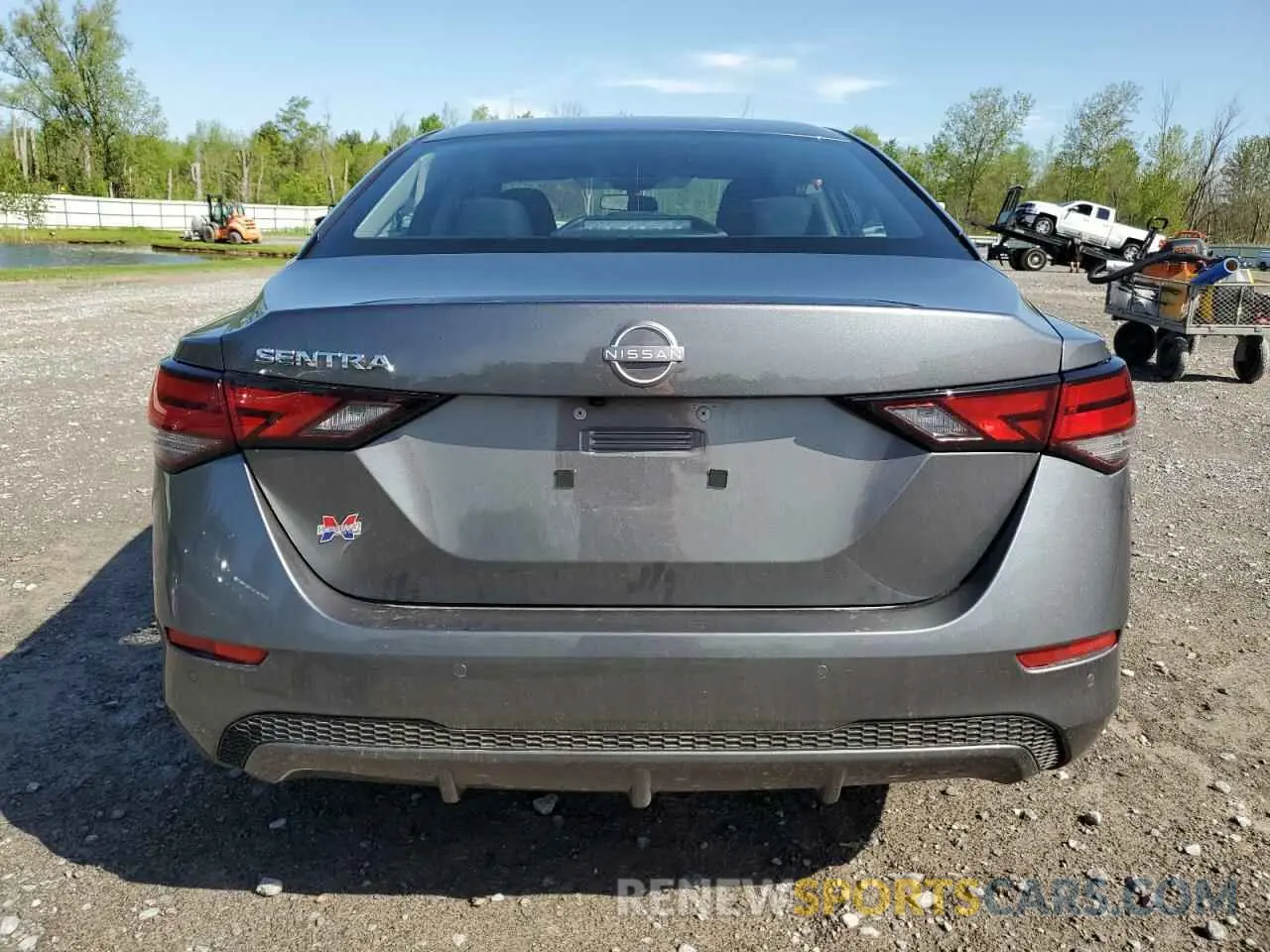 6 fotografías del automóvil dañado 3N1AB8BV2SY219401 NISSAN SENTRA 2025