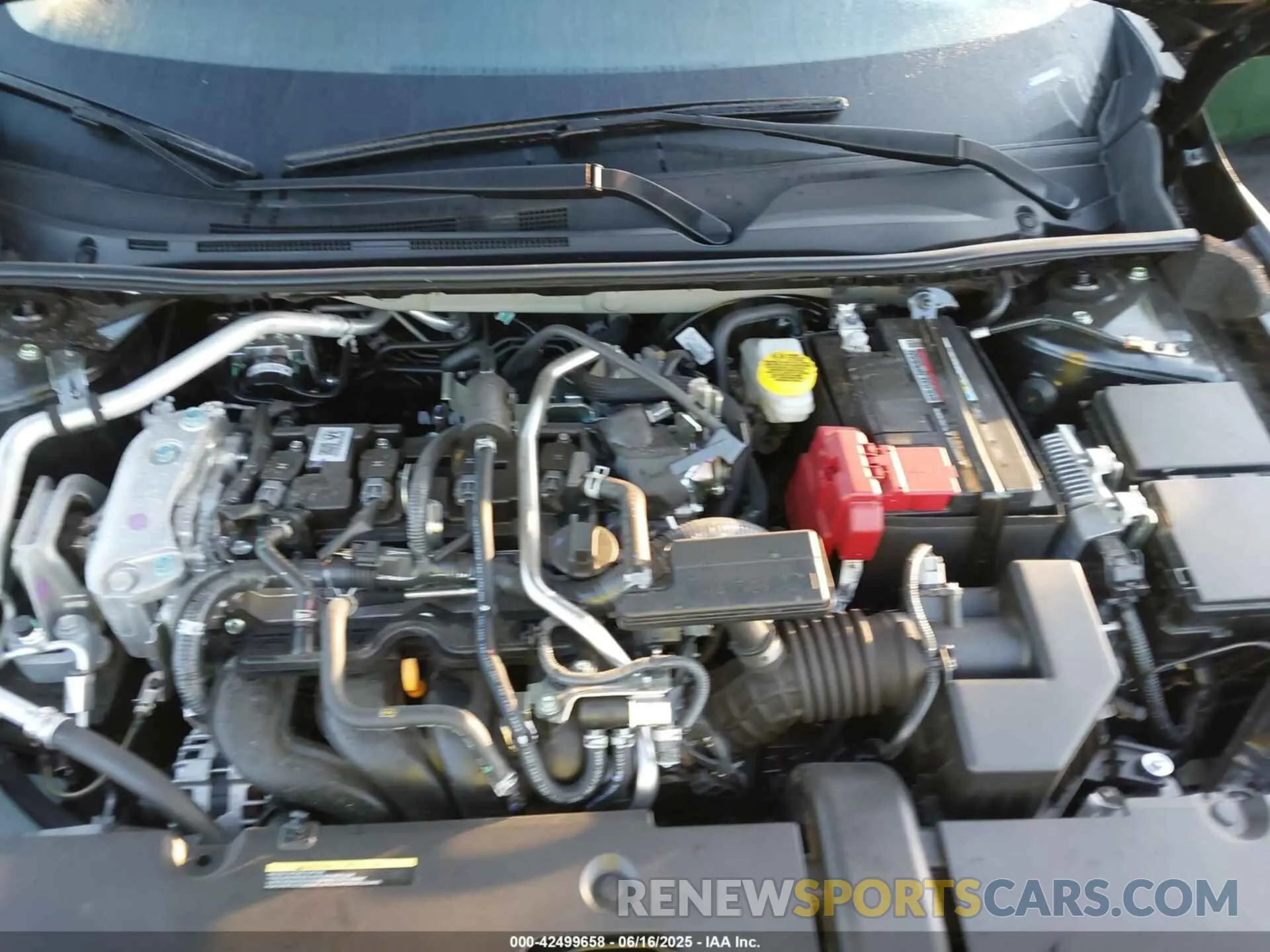 10 fotografías del automóvil dañado 3N1AB8BV2SY242497 NISSAN SENTRA 2025