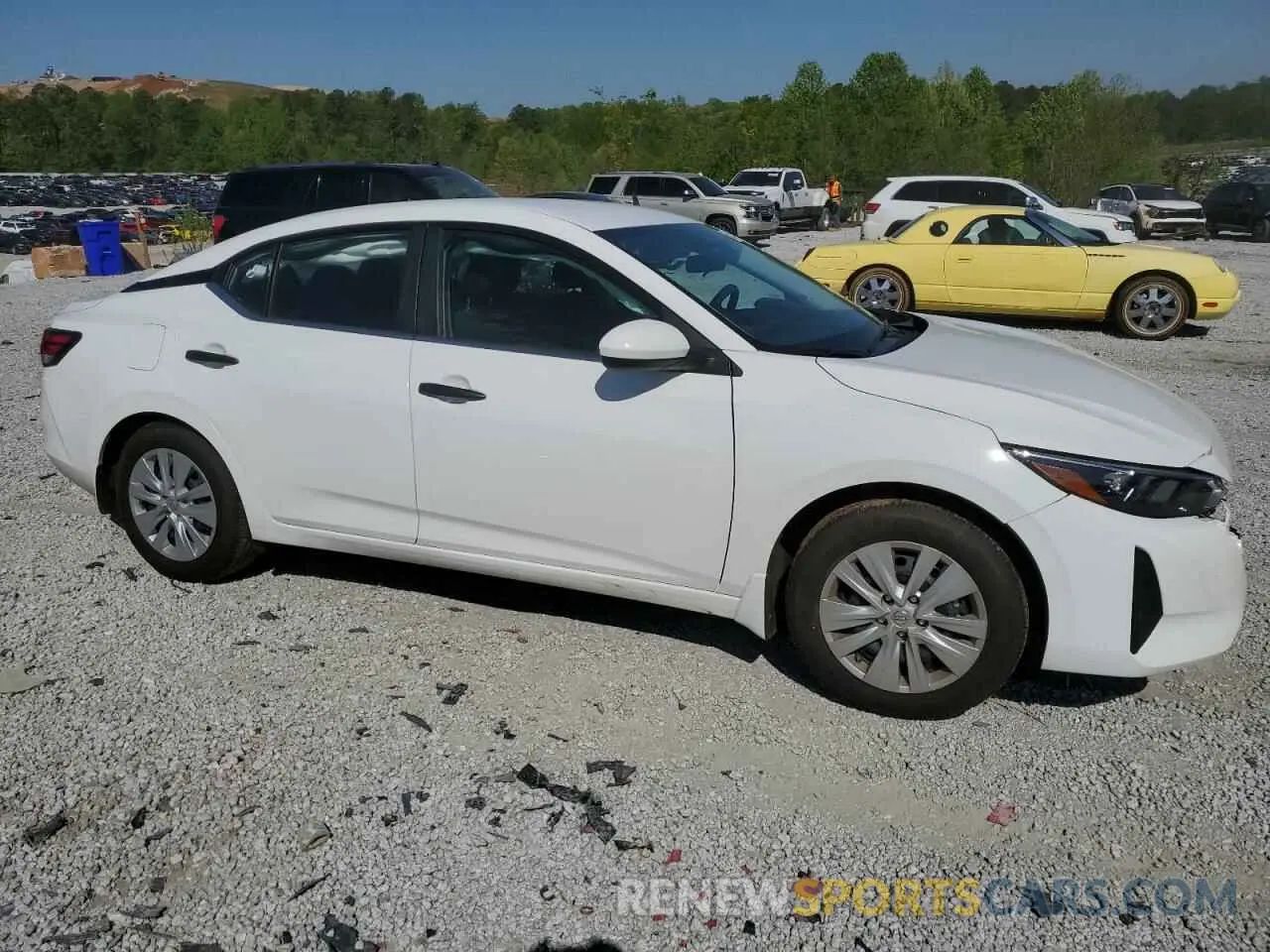 4 fotografías del automóvil dañado 3N1AB8BV2SY264239 NISSAN SENTRA 2025