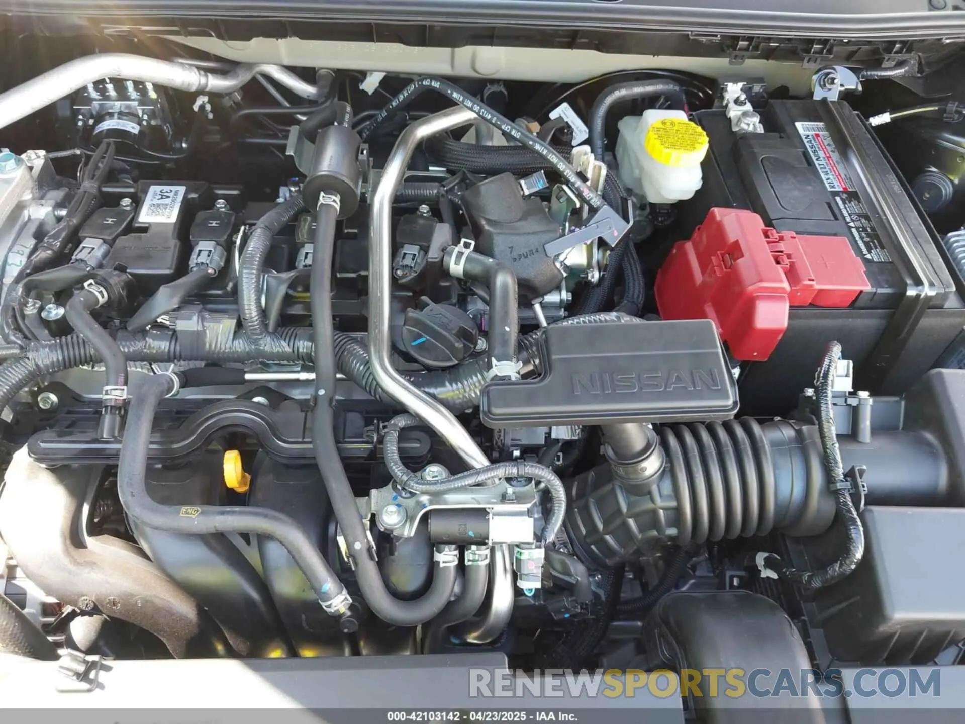 10 fotografías del automóvil dañado 3N1AB8BV2SY320437 NISSAN SENTRA 2025