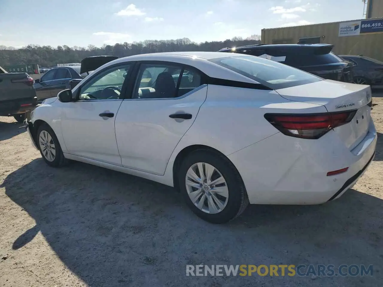 2 fotografías del automóvil dañado 3N1AB8BV3SY226812 NISSAN SENTRA 2025