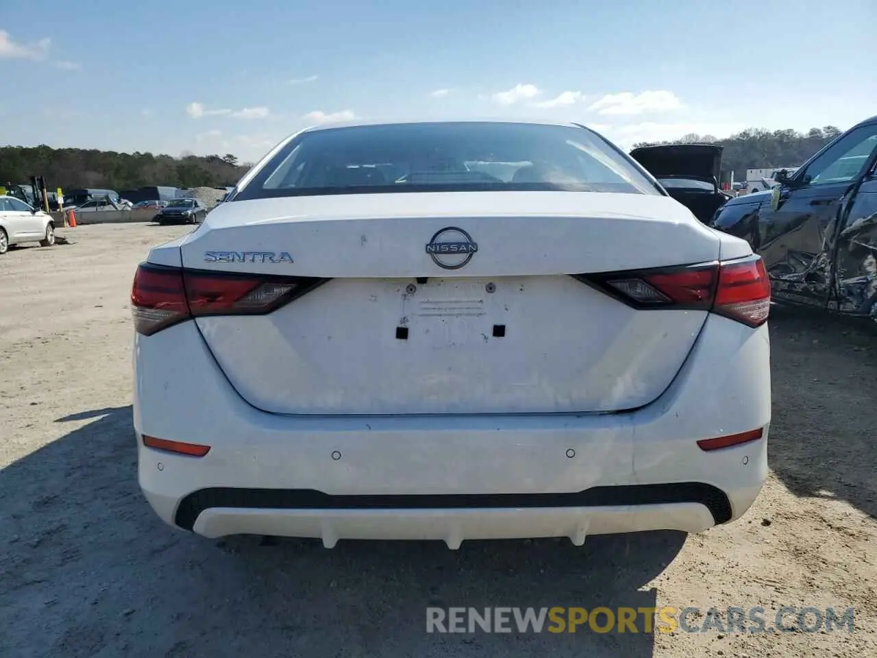 6 fotografías del automóvil dañado 3N1AB8BV3SY226812 NISSAN SENTRA 2025