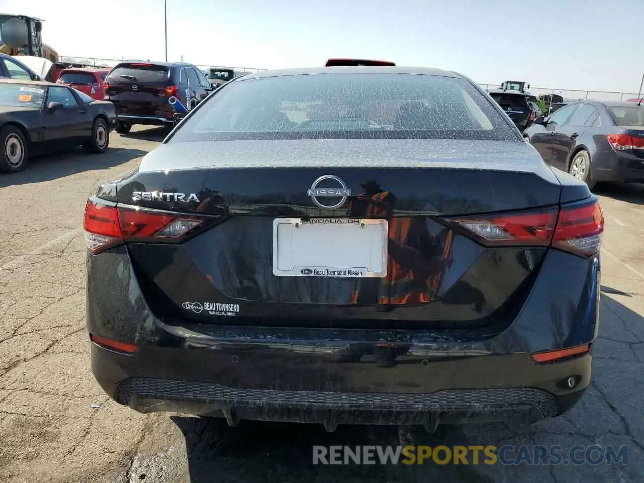 6 fotografías del automóvil dañado 3N1AB8BV4SY263626 NISSAN SENTRA 2025