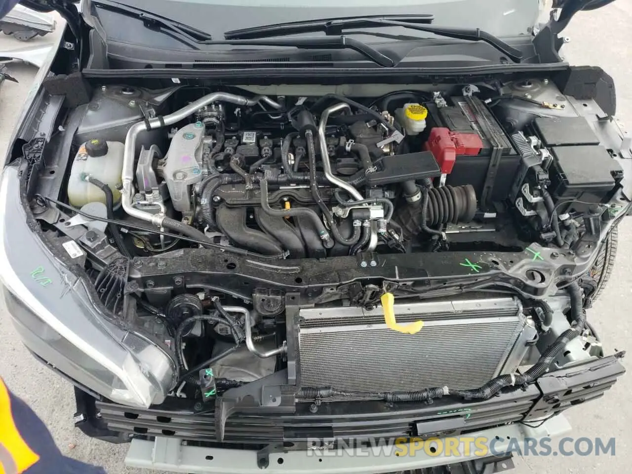 13 fotografías del automóvil dañado 3N1AB8BV5SY251324 NISSAN SENTRA 2025