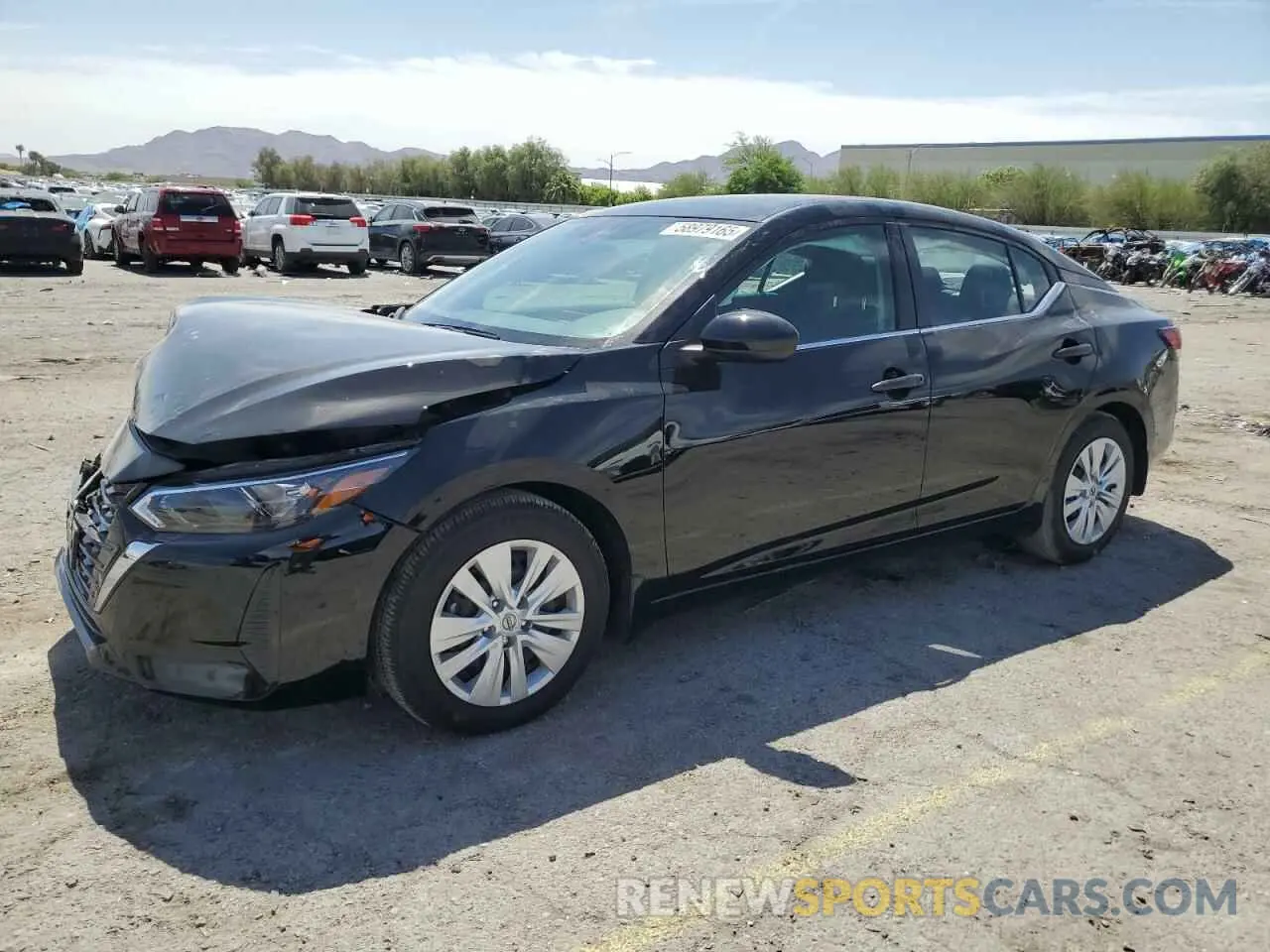 1 fotografías del automóvil dañado 3N1AB8BV5SY258998 NISSAN SENTRA 2025