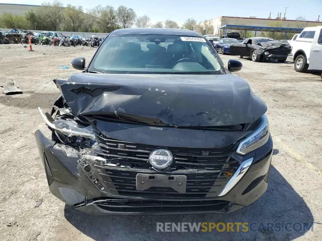 5 fotografías del automóvil dañado 3N1AB8BV5SY258998 NISSAN SENTRA 2025