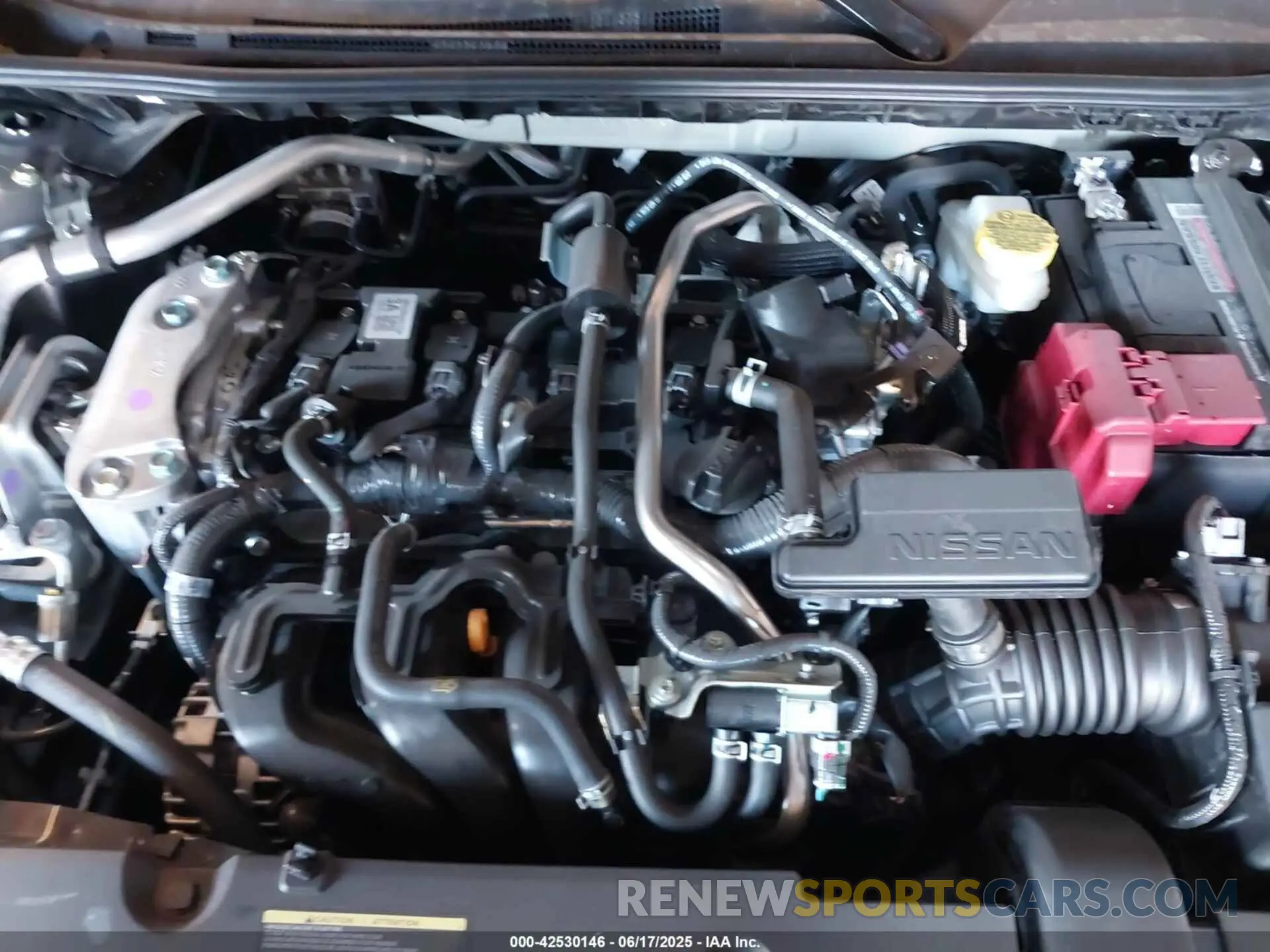10 fotografías del automóvil dañado 3N1AB8BV5SY323140 NISSAN SENTRA 2025