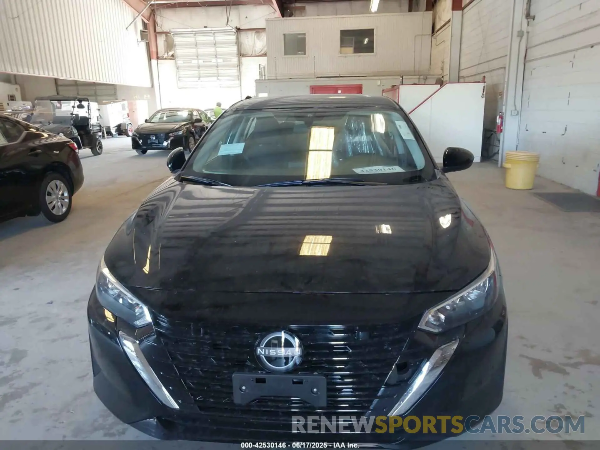 6 fotografías del automóvil dañado 3N1AB8BV5SY323140 NISSAN SENTRA 2025