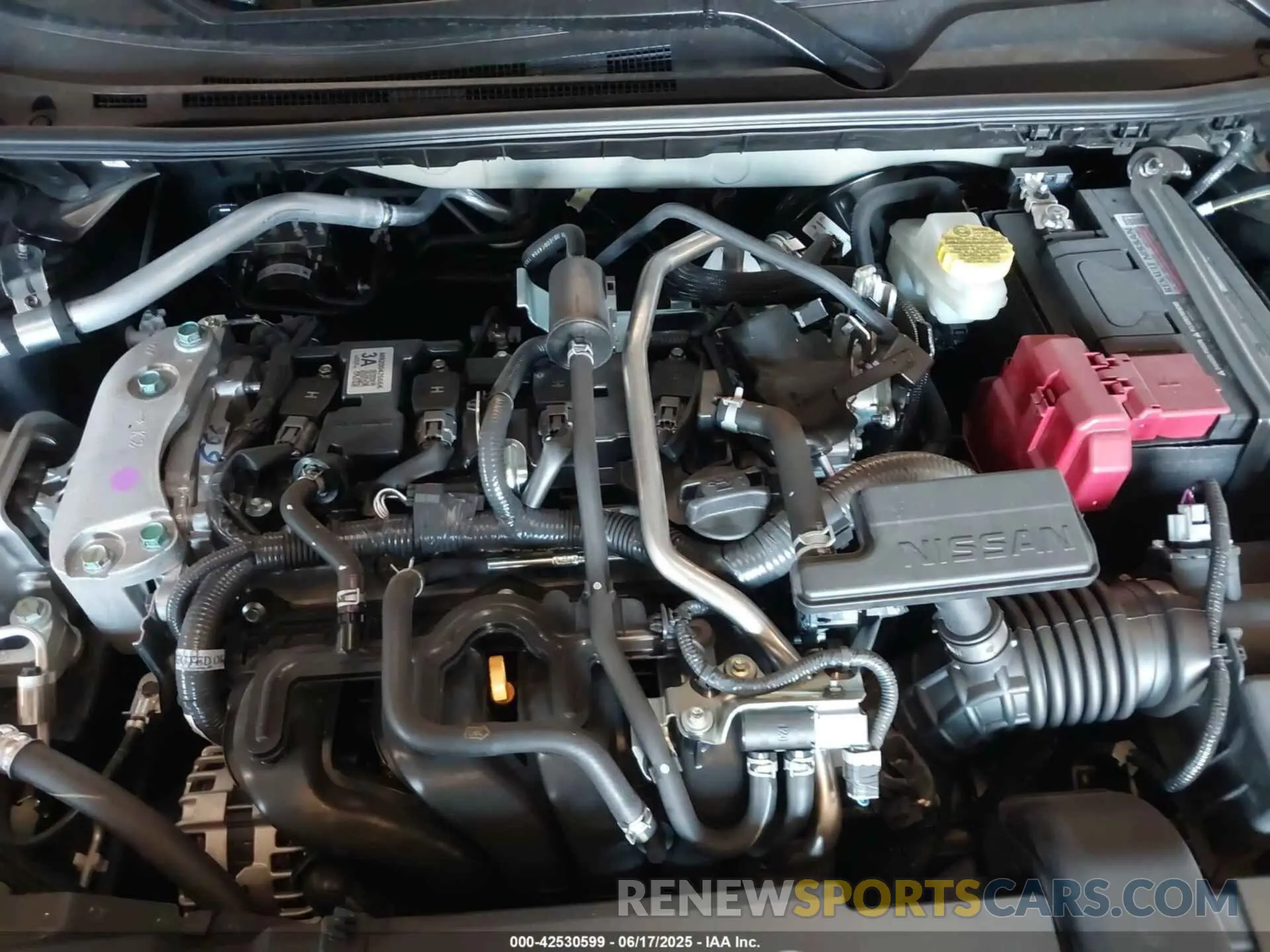 10 fotografías del automóvil dañado 3N1AB8BV5SY323669 NISSAN SENTRA 2025