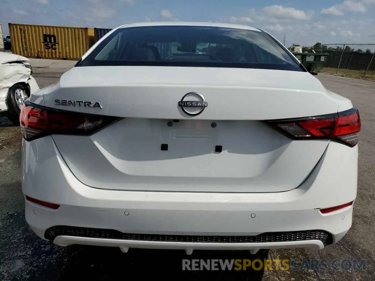 6 fotografías del automóvil dañado 3N1AB8BV6SY226576 NISSAN SENTRA 2025