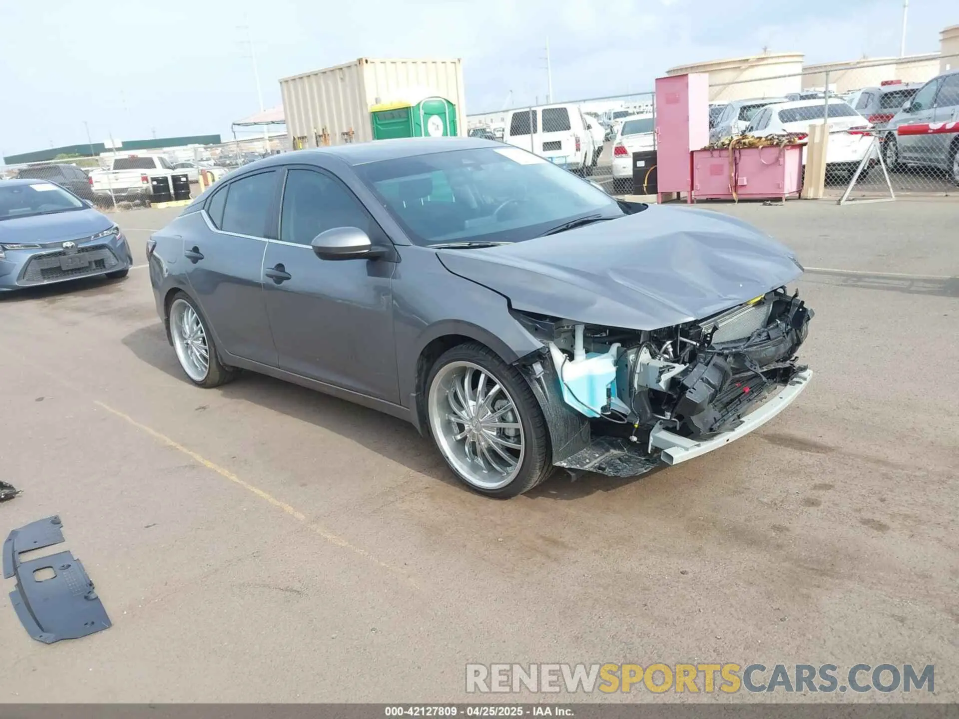 1 fotografías del automóvil dañado 3N1AB8BV6SY270013 NISSAN SENTRA 2025