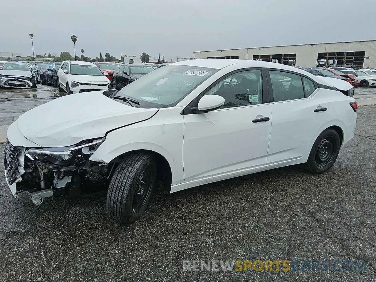 1 fotografías del automóvil dañado 3N1AB8BV6SY289323 NISSAN SENTRA 2025
