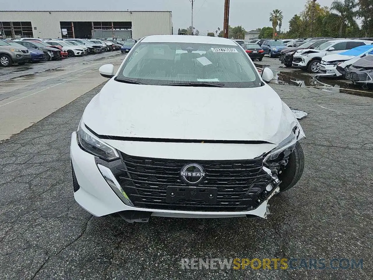 5 fotografías del automóvil dañado 3N1AB8BV6SY289323 NISSAN SENTRA 2025