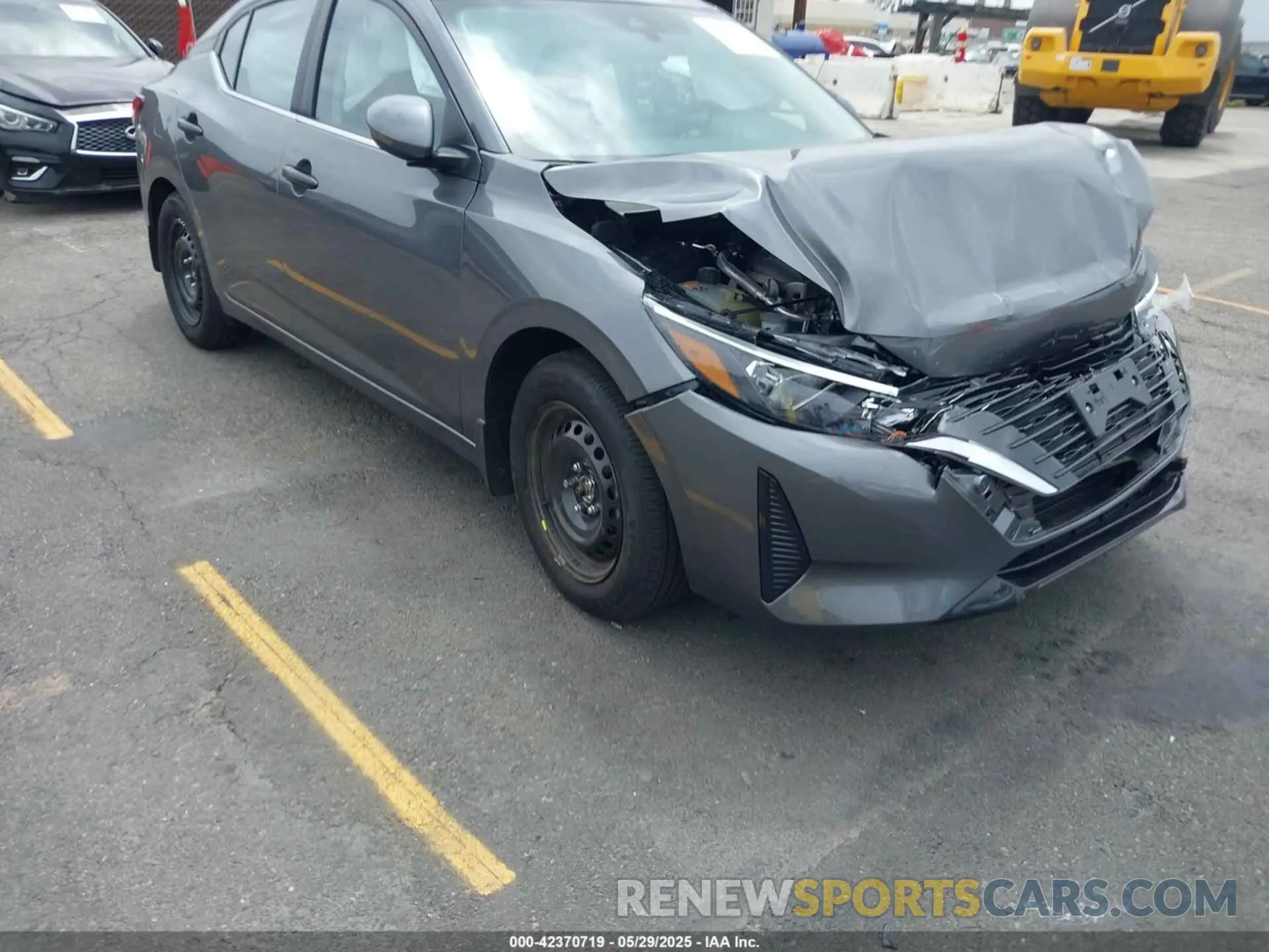 1 fotografías del automóvil dañado 3N1AB8BV6SY308789 NISSAN SENTRA 2025