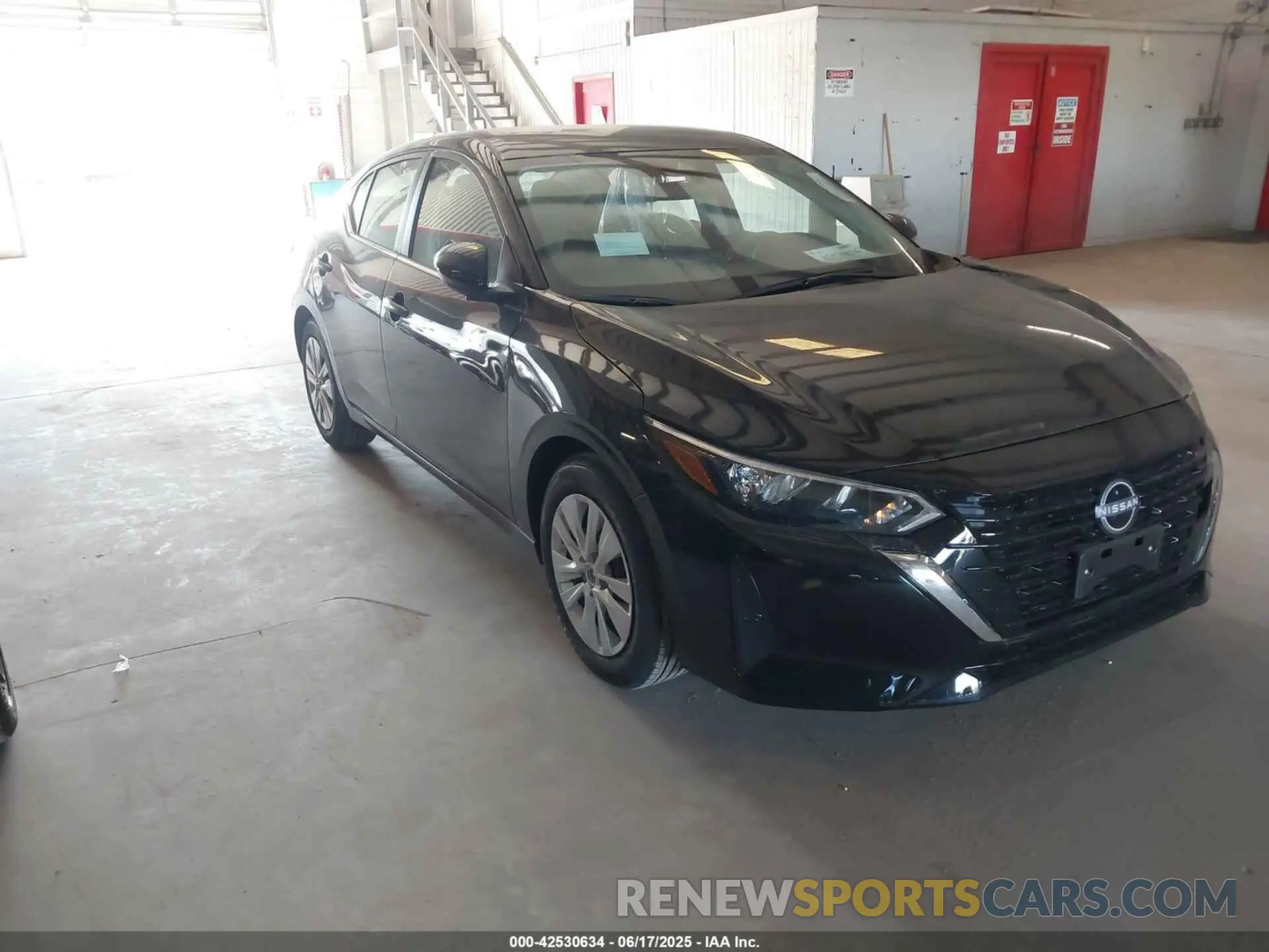 1 fotografías del automóvil dañado 3N1AB8BV6SY323423 NISSAN SENTRA 2025