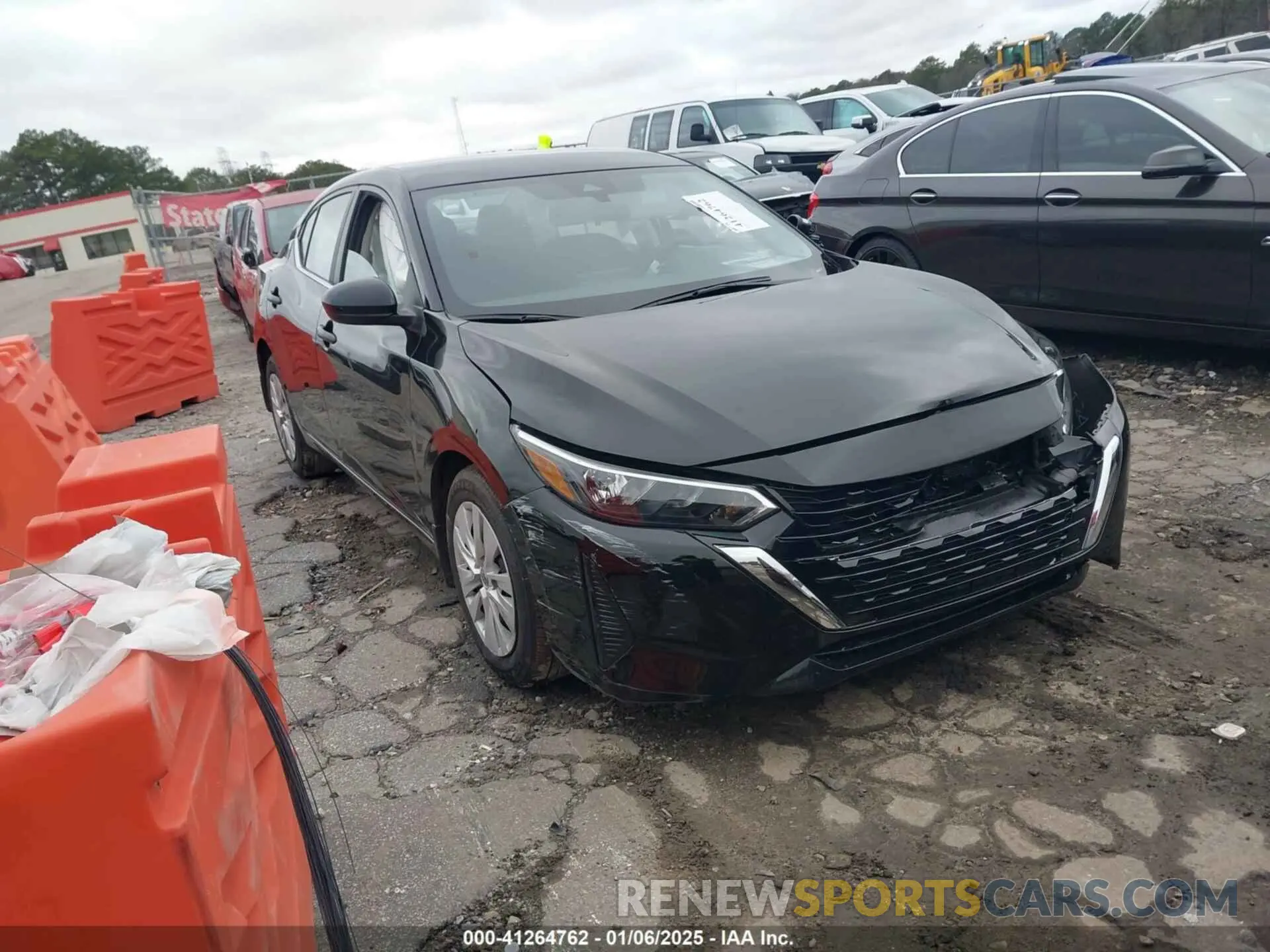 1 fotografías del automóvil dañado 3N1AB8BV7SY218700 NISSAN SENTRA 2025