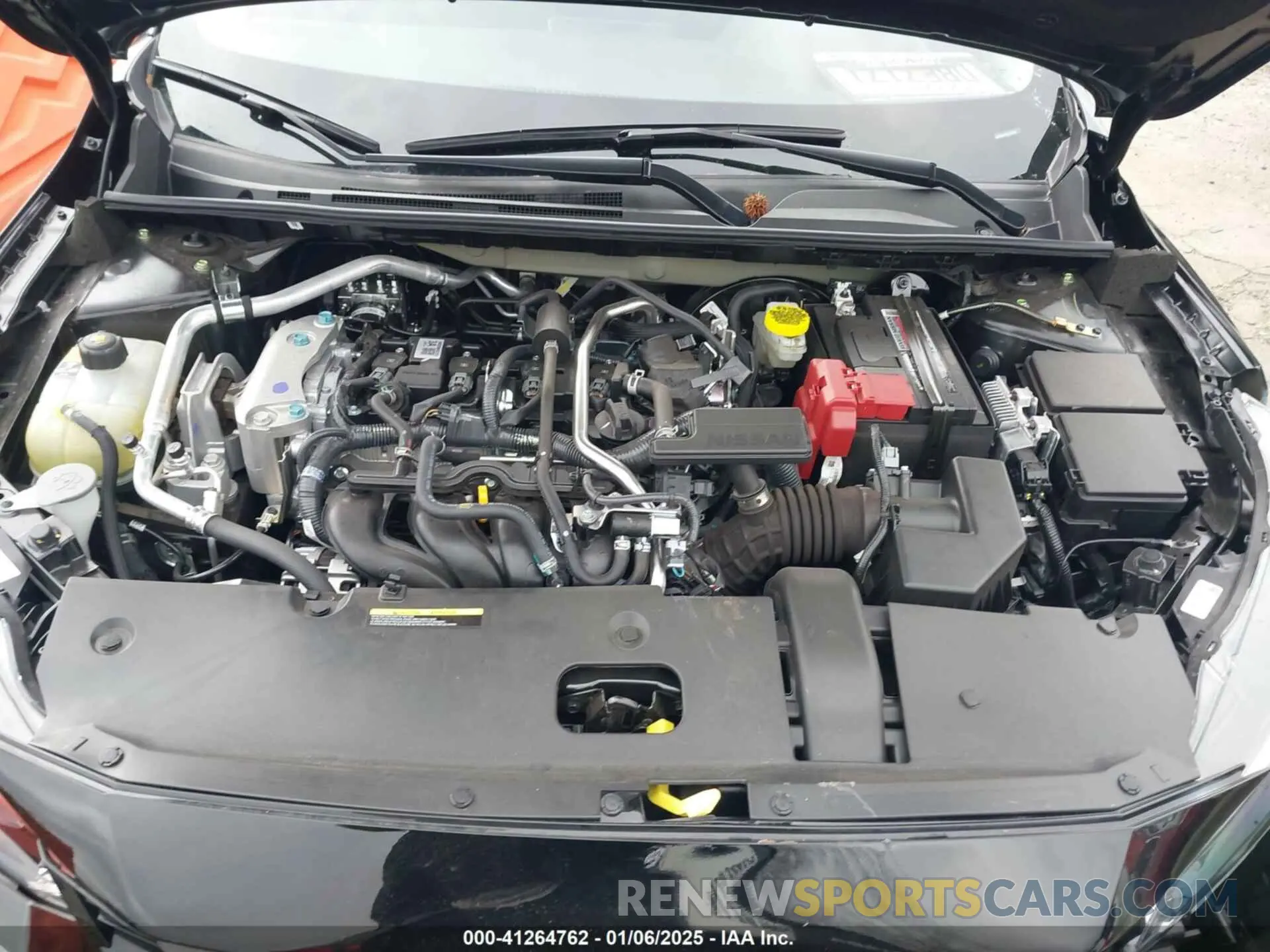 10 fotografías del automóvil dañado 3N1AB8BV7SY218700 NISSAN SENTRA 2025
