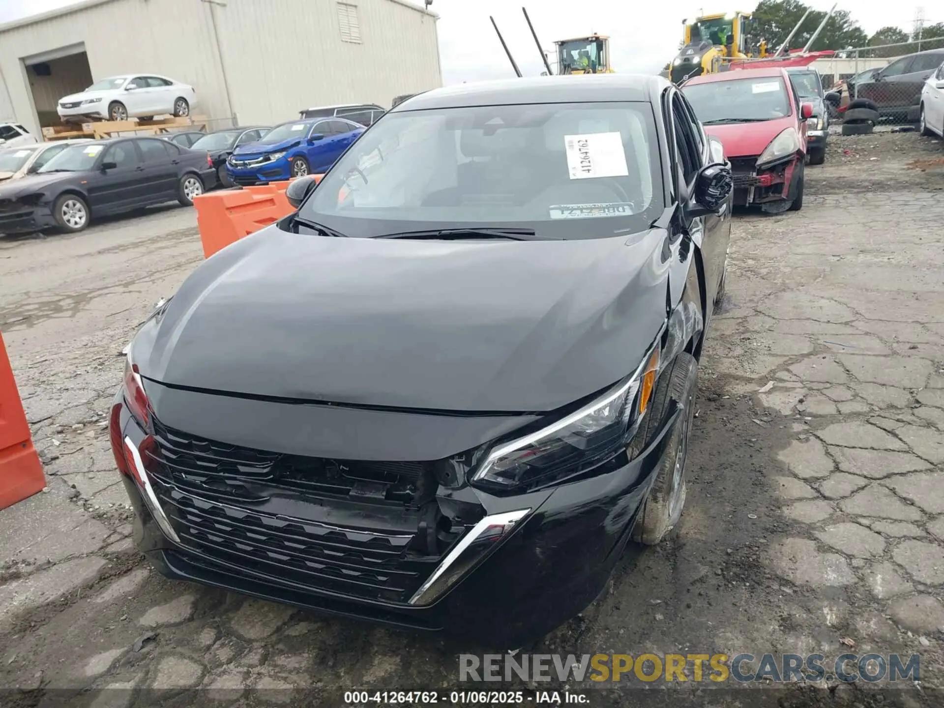 11 fotografías del automóvil dañado 3N1AB8BV7SY218700 NISSAN SENTRA 2025