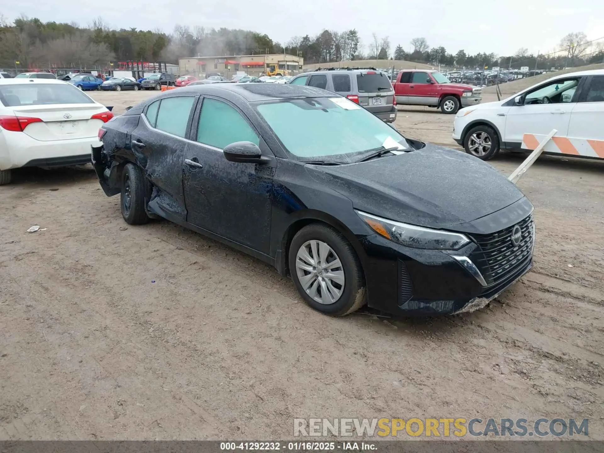 1 fotografías del automóvil dañado 3N1AB8BV7SY219426 NISSAN SENTRA 2025
