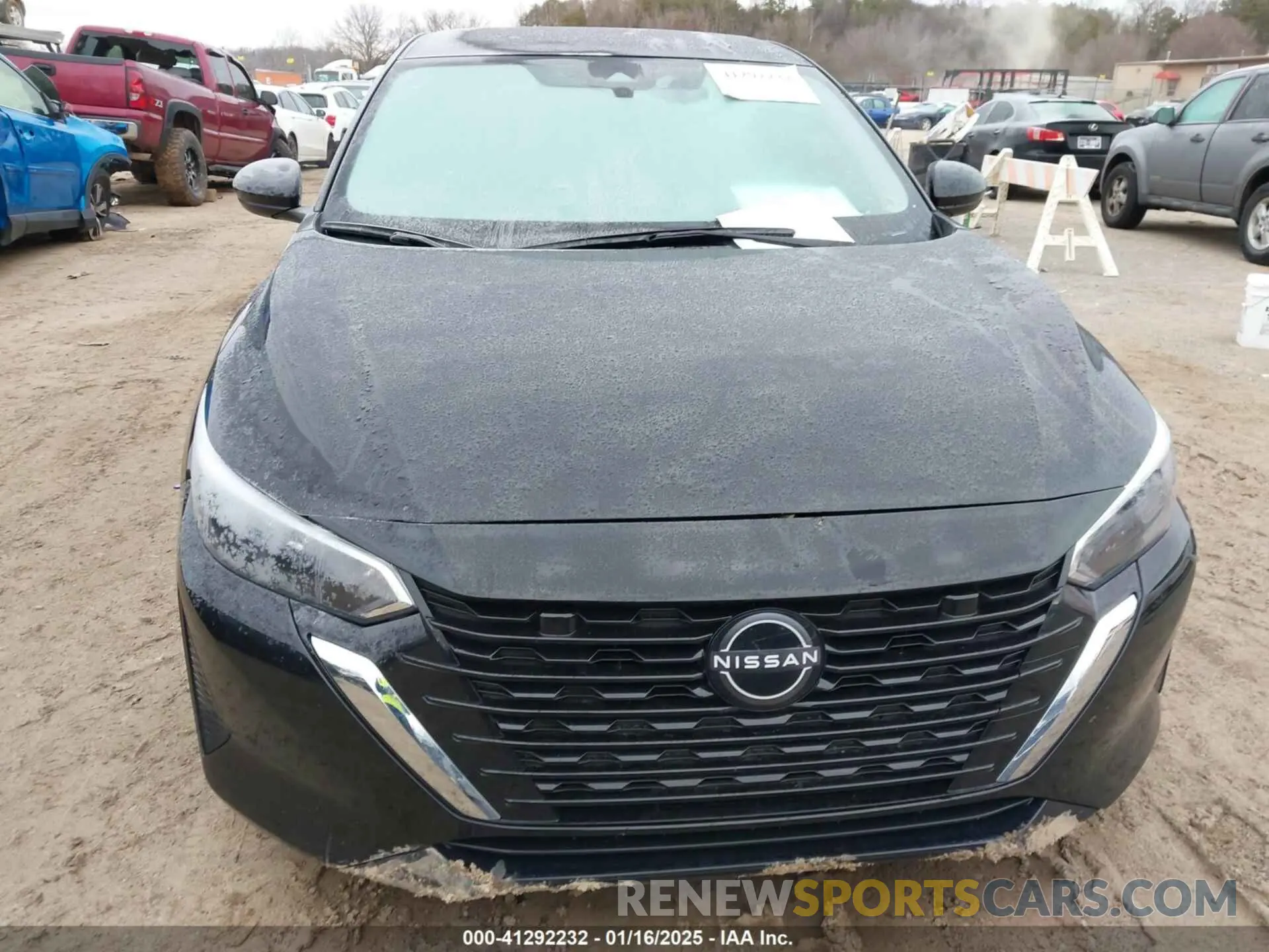 10 fotografías del automóvil dañado 3N1AB8BV7SY219426 NISSAN SENTRA 2025