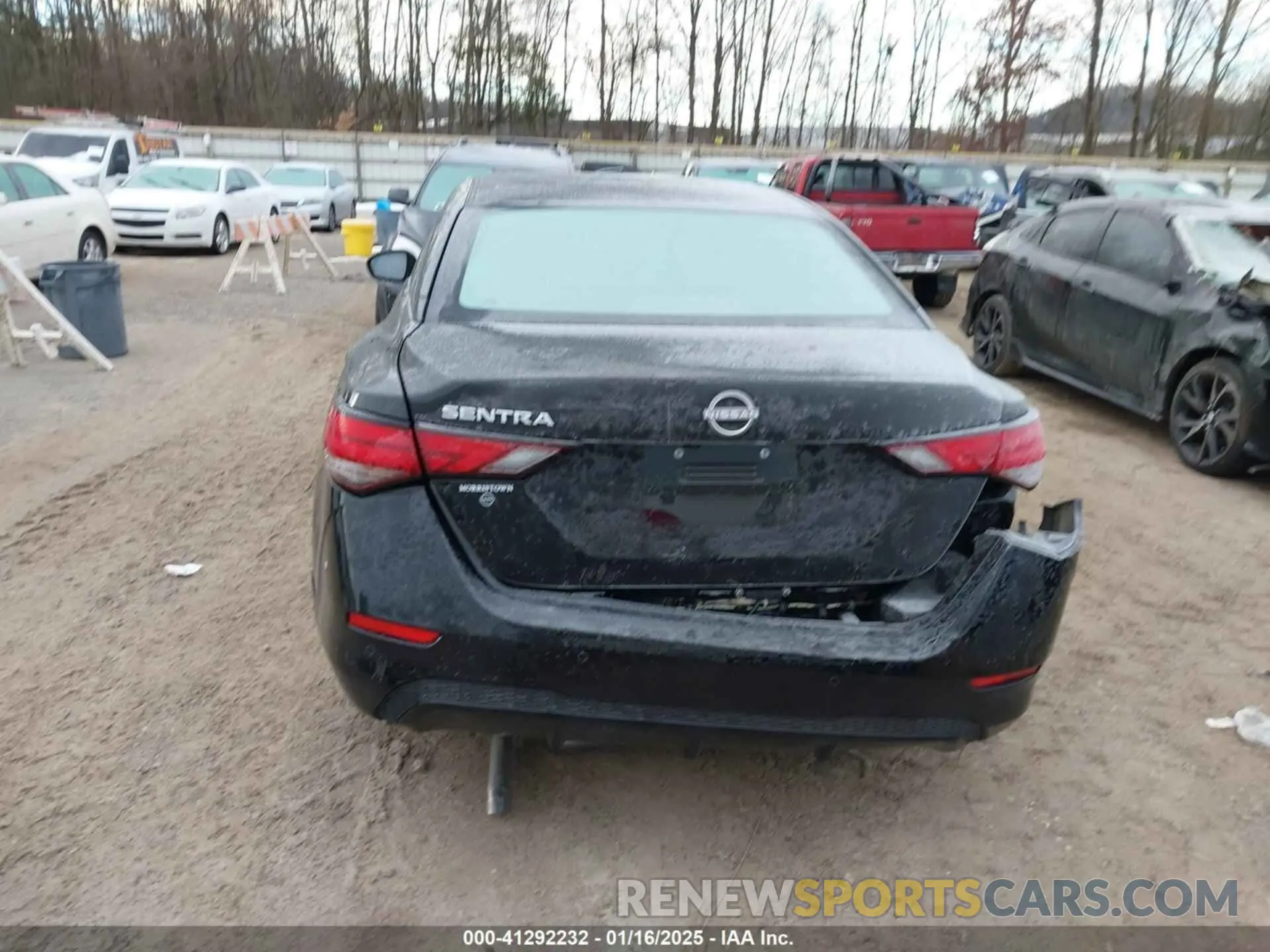 16 fotografías del automóvil dañado 3N1AB8BV7SY219426 NISSAN SENTRA 2025