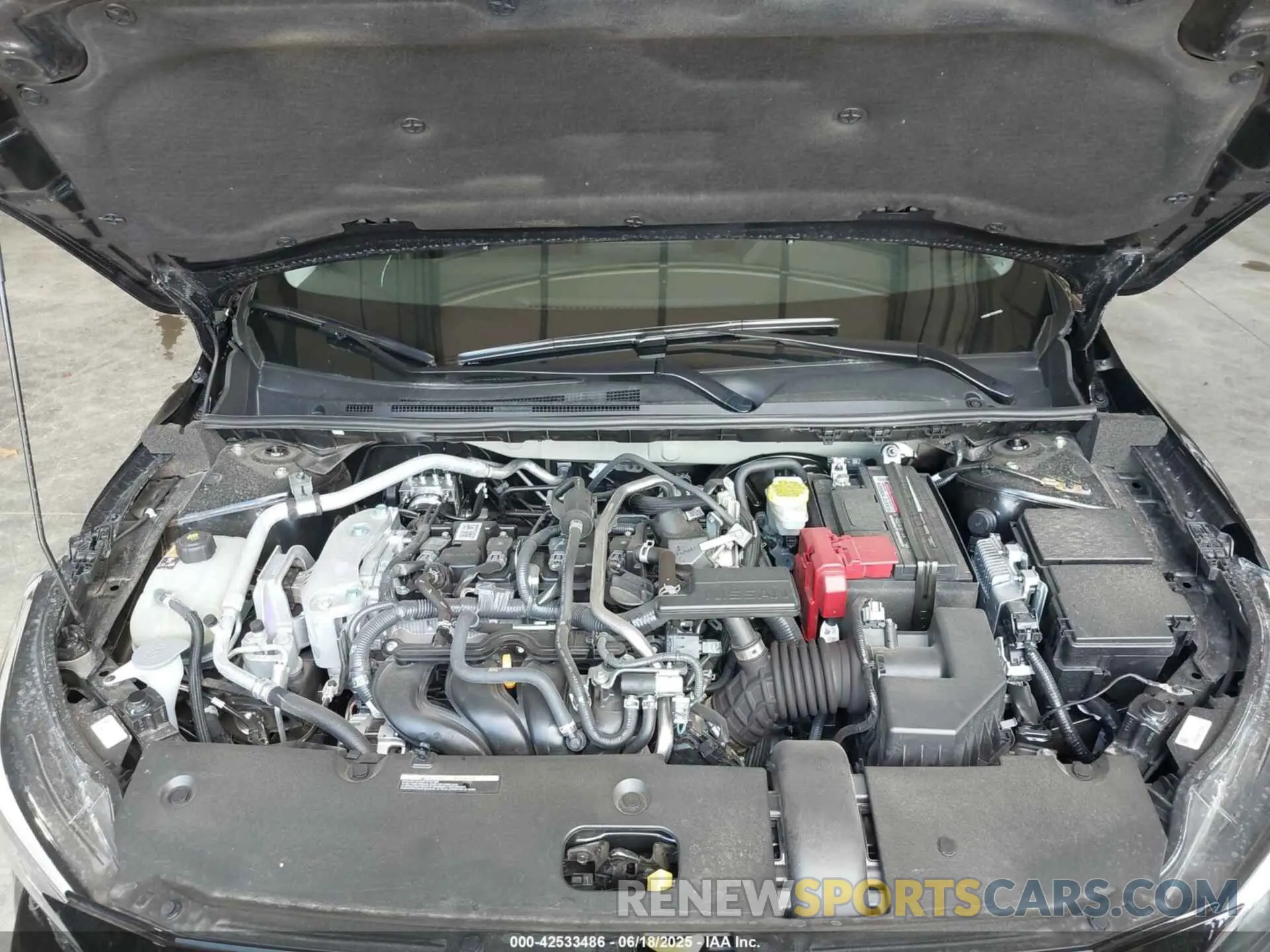 10 fotografías del automóvil dañado 3N1AB8BV7SY307005 NISSAN SENTRA 2025