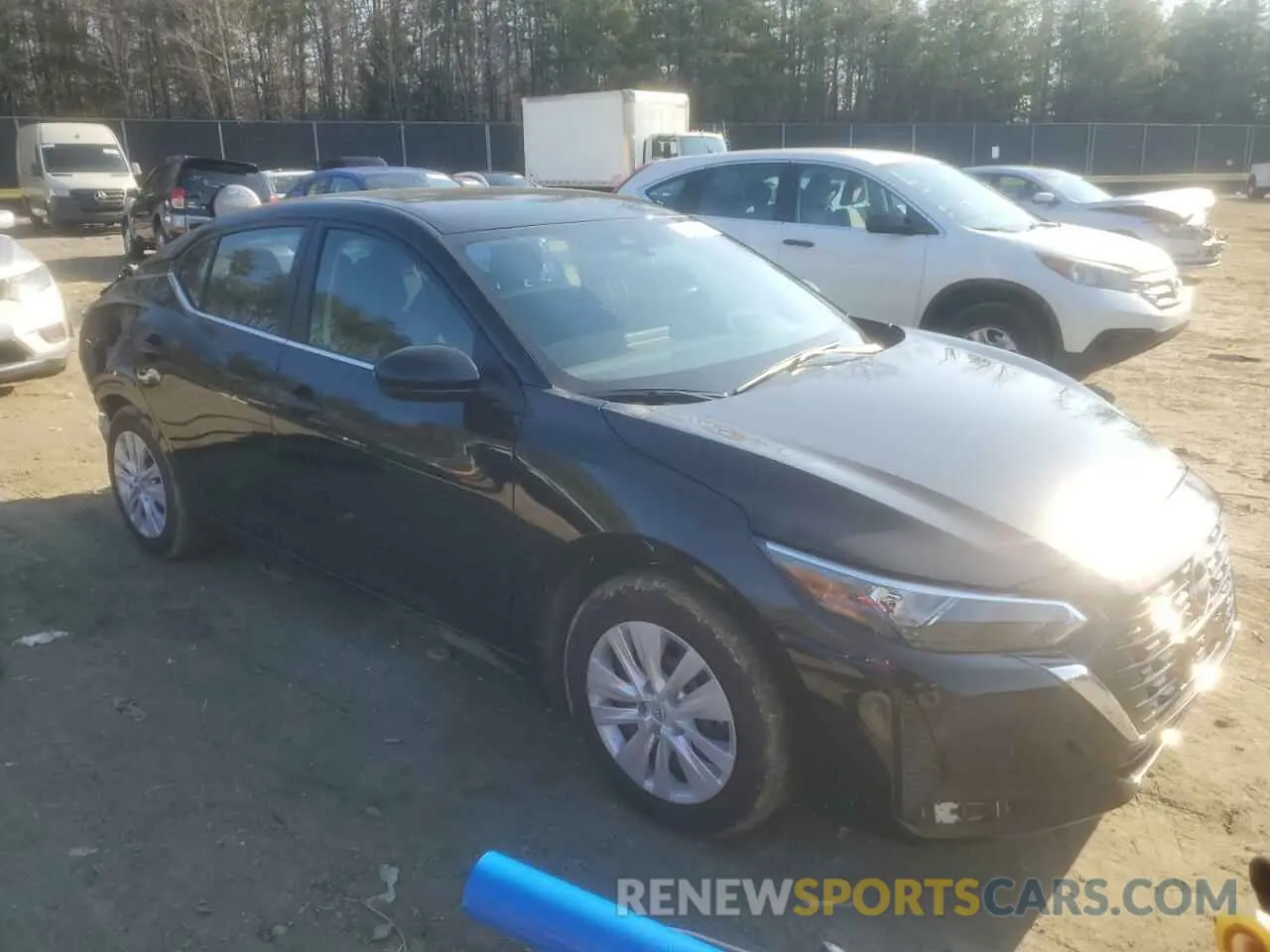 4 fotografías del automóvil dañado 3N1AB8BV9SY222506 NISSAN SENTRA 2025