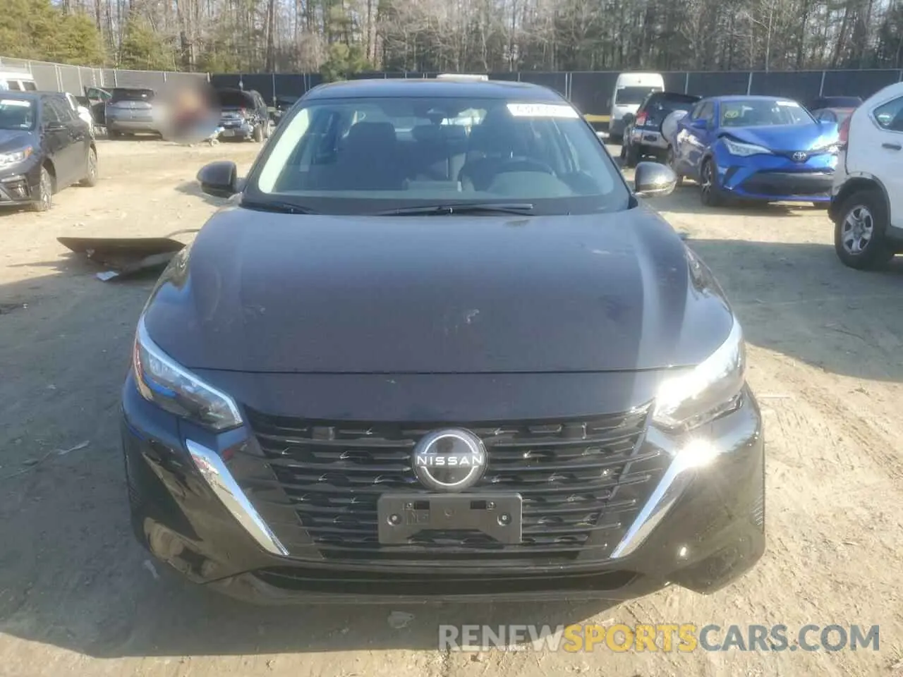 5 fotografías del automóvil dañado 3N1AB8BV9SY222506 NISSAN SENTRA 2025