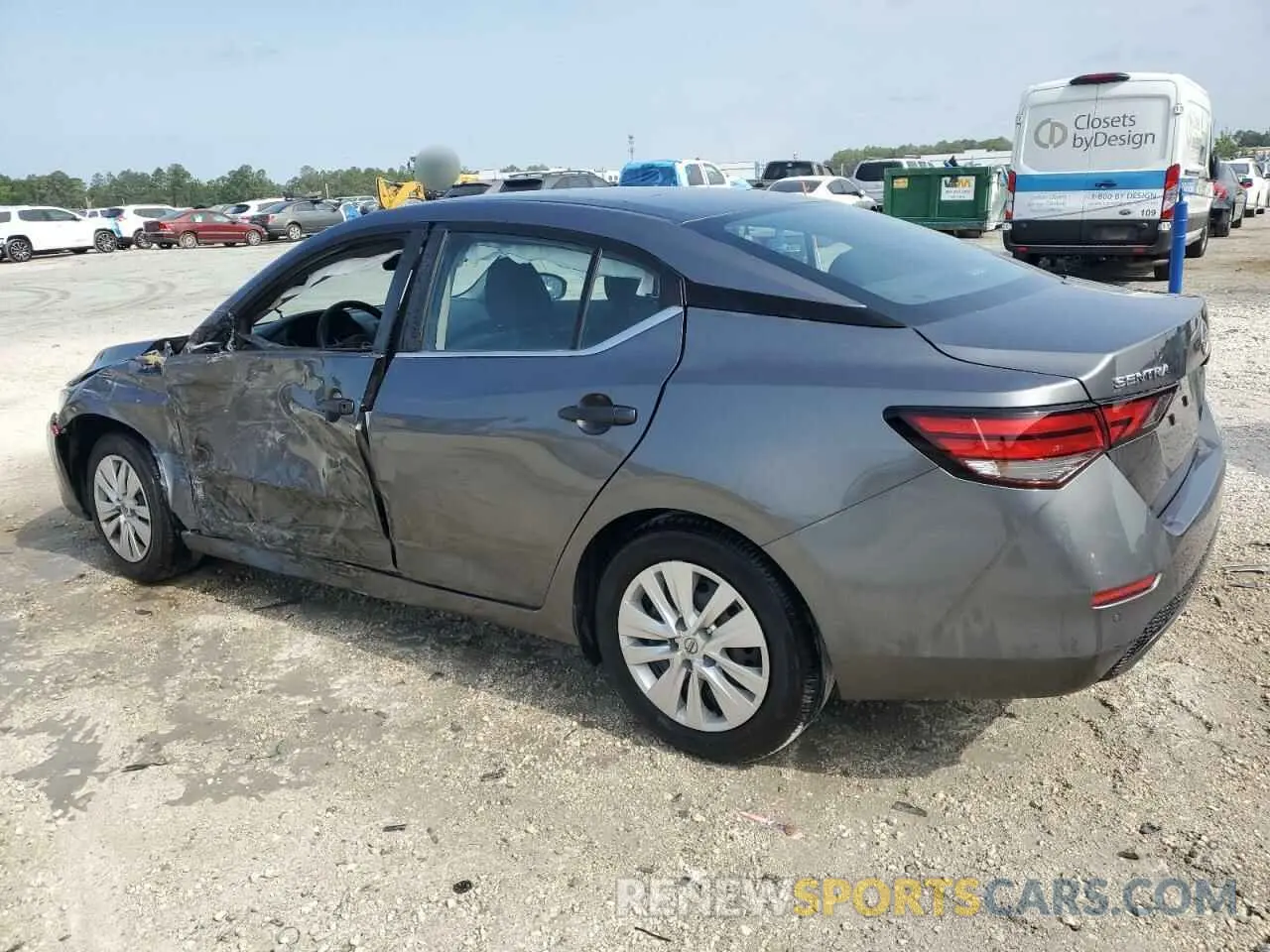 2 fotografías del automóvil dañado 3N1AB8BV9SY229200 NISSAN SENTRA 2025