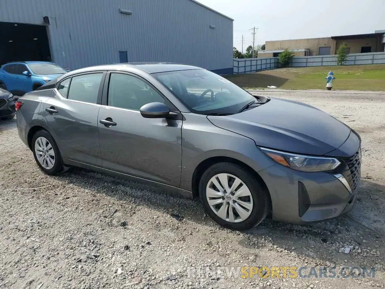 4 fotografías del automóvil dañado 3N1AB8BV9SY229200 NISSAN SENTRA 2025