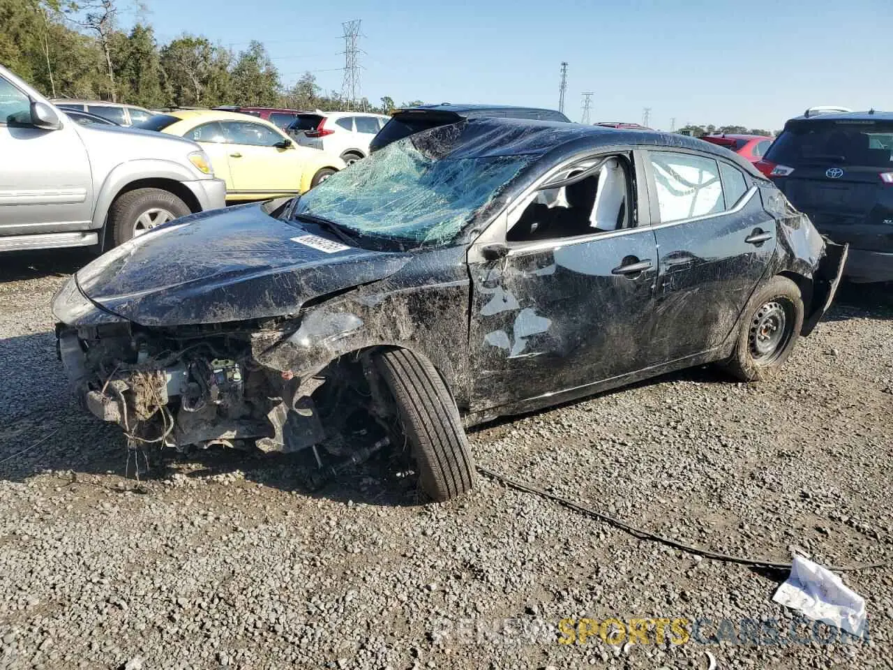 1 fotografías del automóvil dañado 3N1AB8BVXSY215290 NISSAN SENTRA 2025