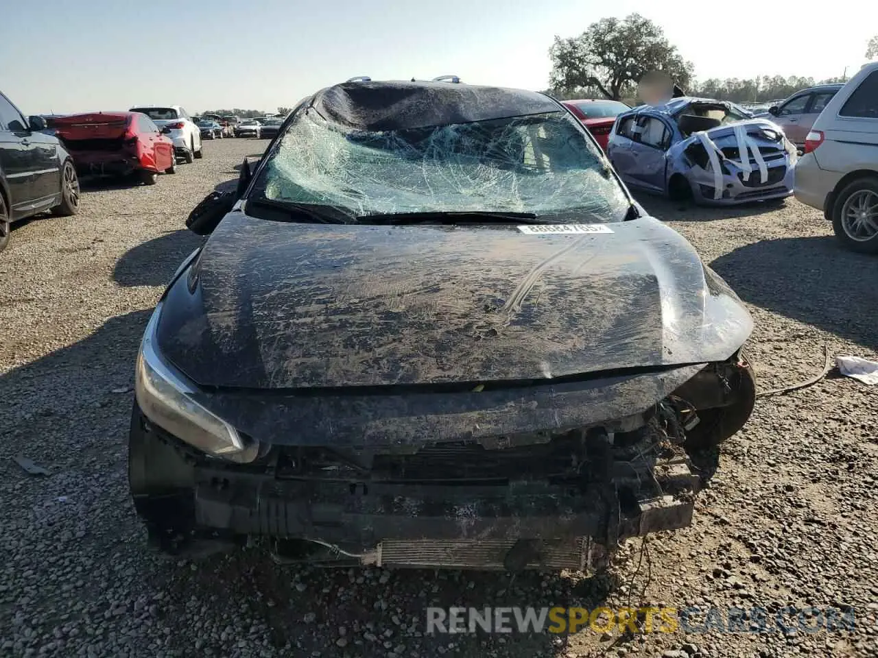 5 fotografías del automóvil dañado 3N1AB8BVXSY215290 NISSAN SENTRA 2025
