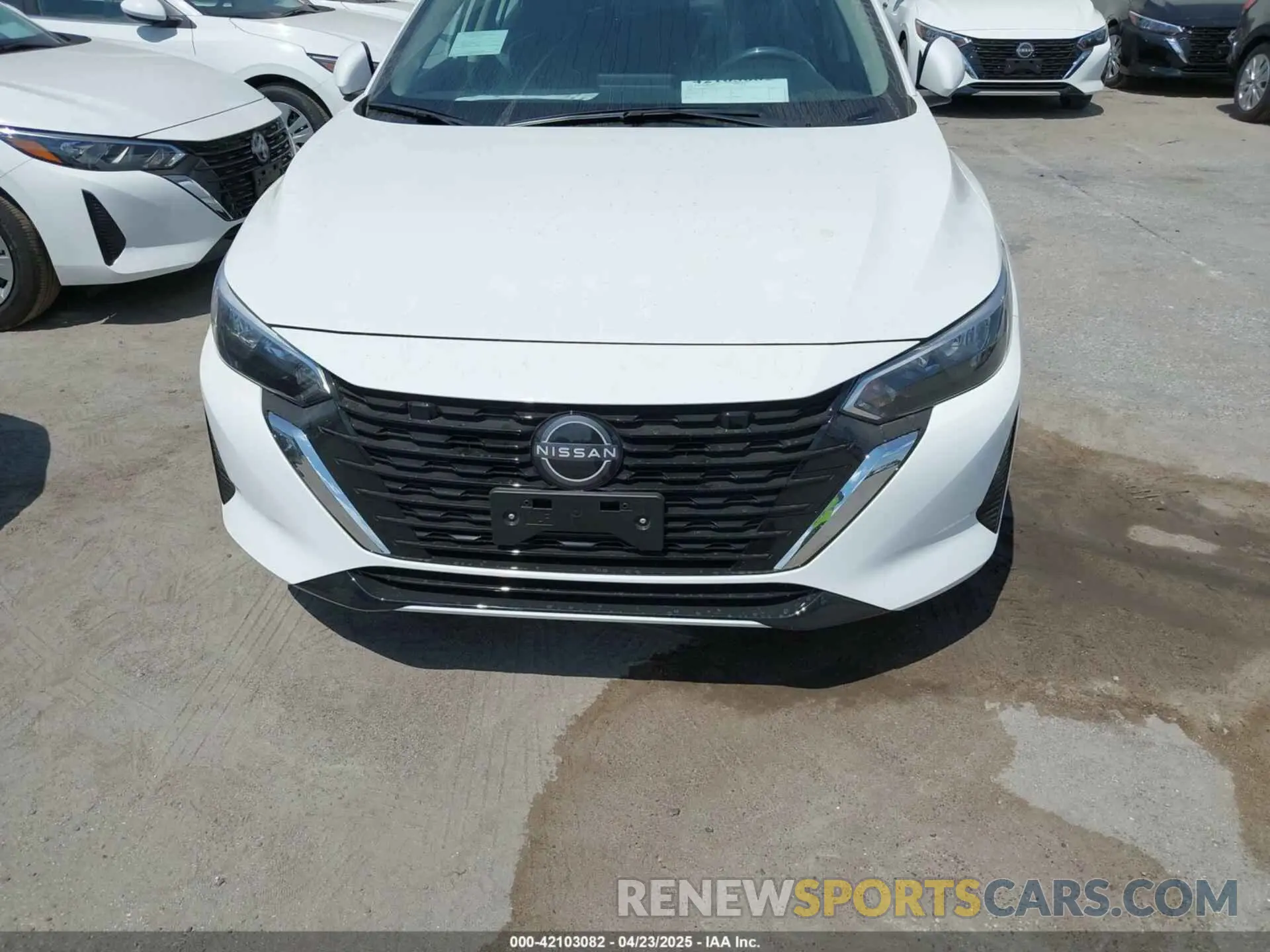 12 fotografías del automóvil dañado 3N1AB8BVXSY317737 NISSAN SENTRA 2025