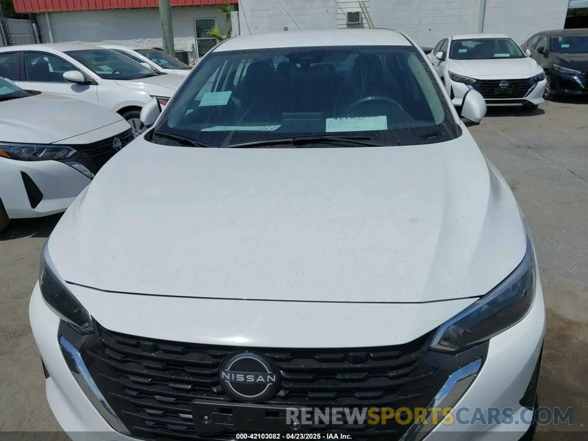 6 fotografías del automóvil dañado 3N1AB8BVXSY317737 NISSAN SENTRA 2025