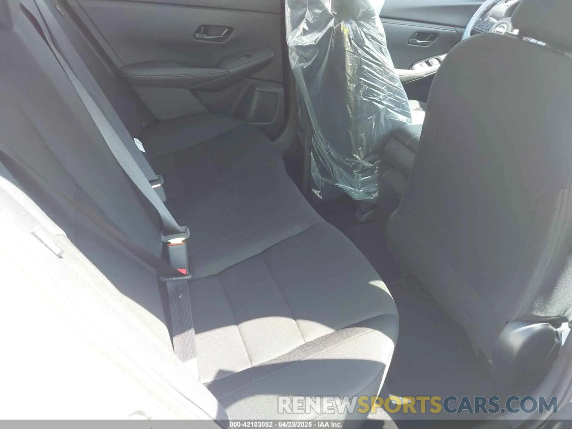 8 fotografías del automóvil dañado 3N1AB8BVXSY317737 NISSAN SENTRA 2025