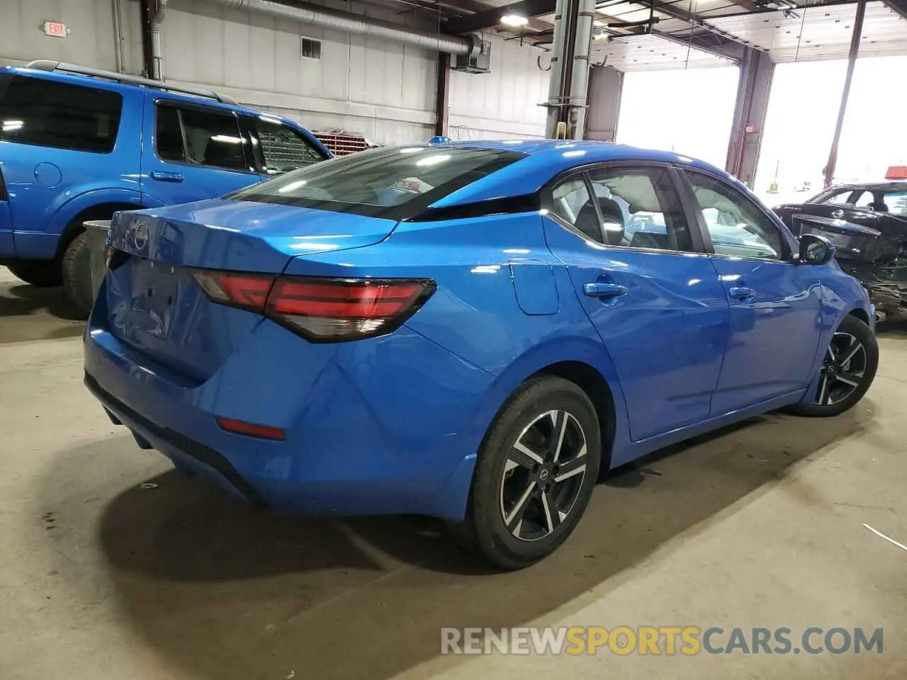 3 fotografías del automóvil dañado 3N1AB8CV0SY244893 NISSAN SENTRA 2025