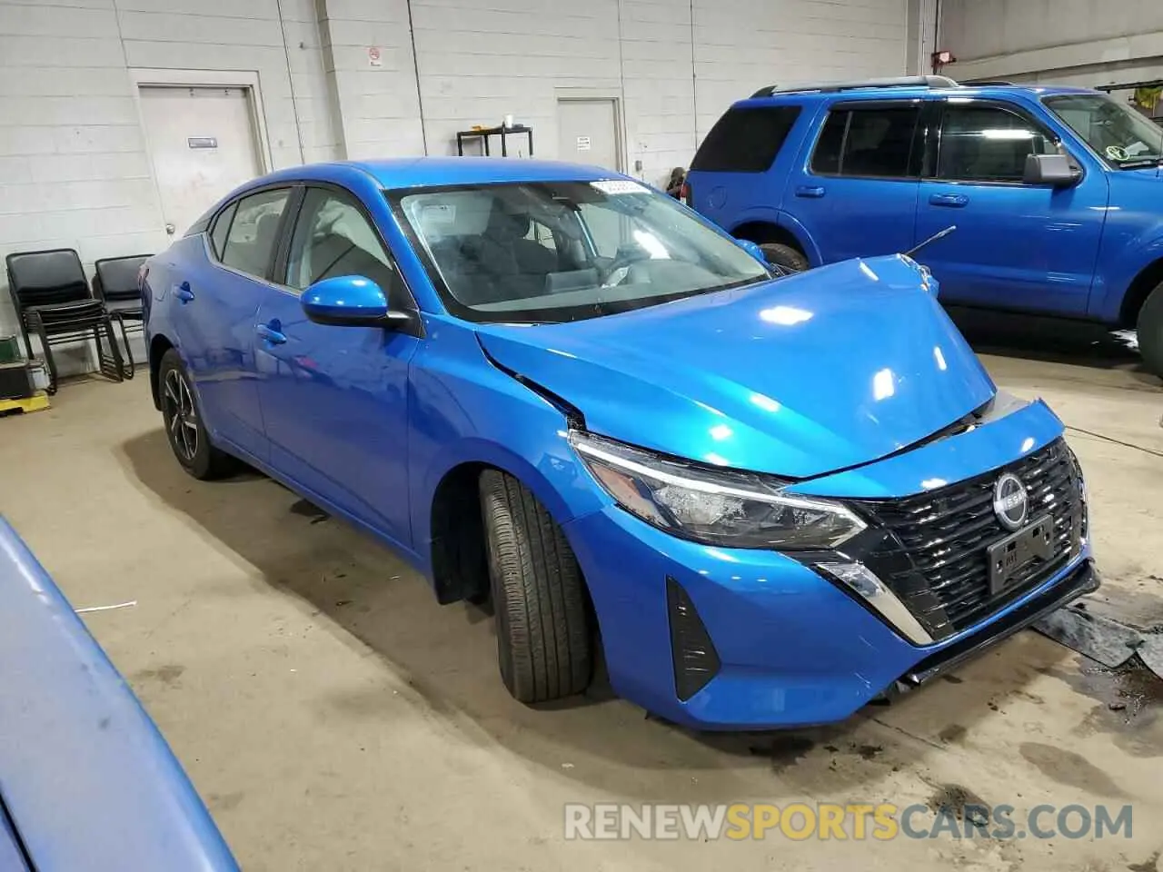 4 fotografías del automóvil dañado 3N1AB8CV0SY244893 NISSAN SENTRA 2025