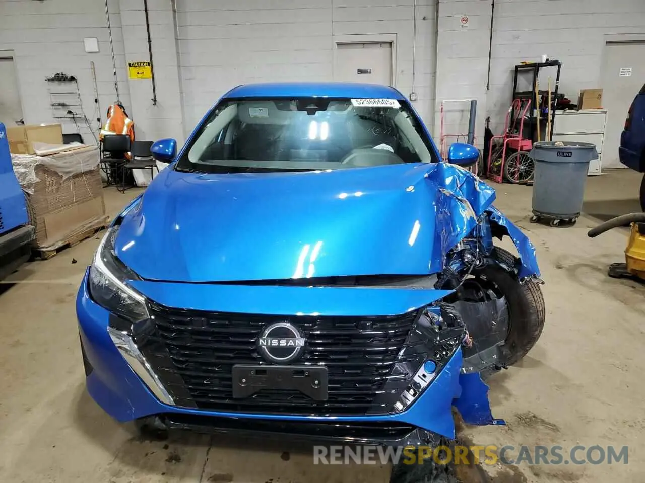 5 fotografías del automóvil dañado 3N1AB8CV0SY244893 NISSAN SENTRA 2025