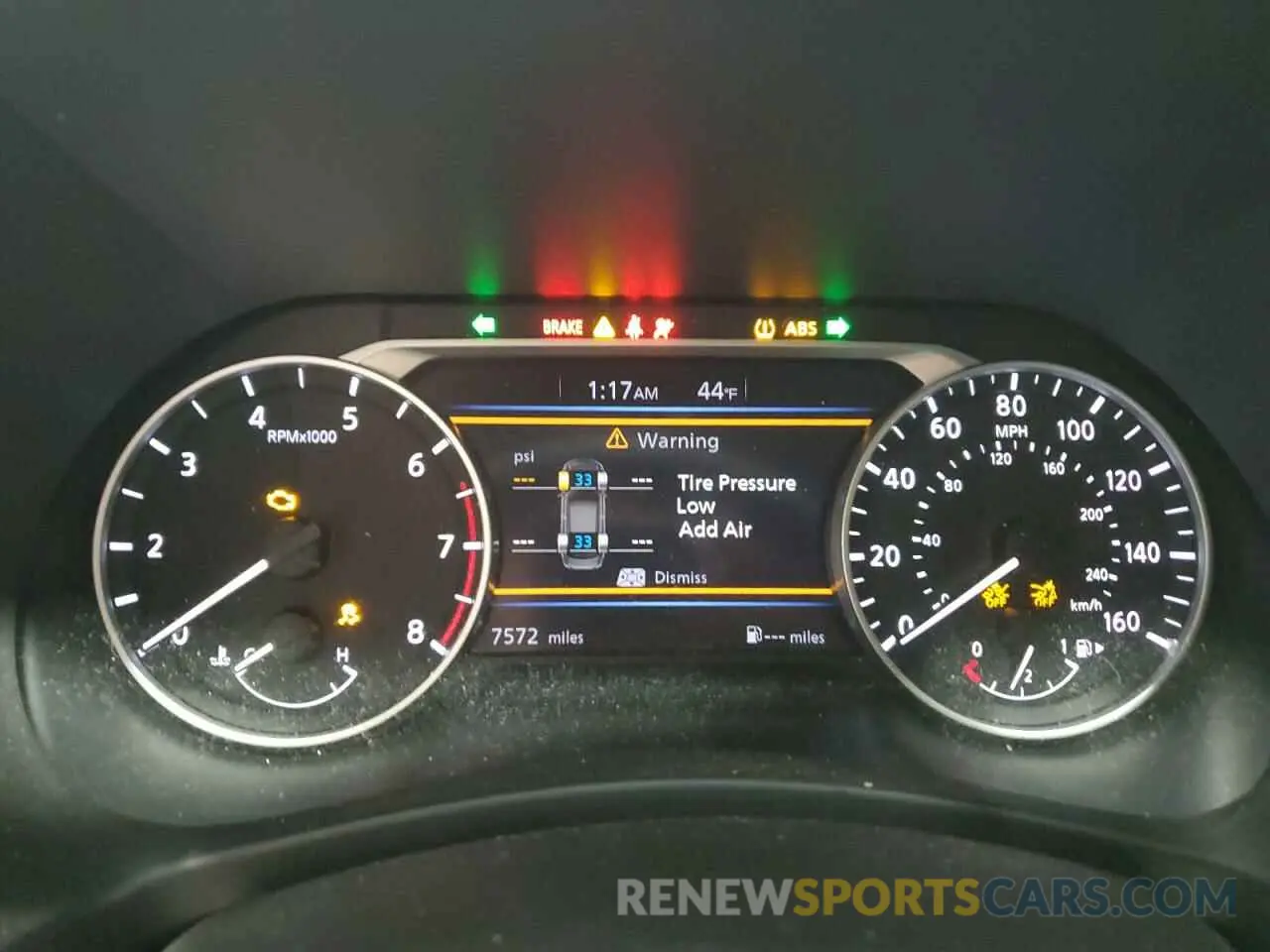 9 fotografías del automóvil dañado 3N1AB8CV0SY244893 NISSAN SENTRA 2025