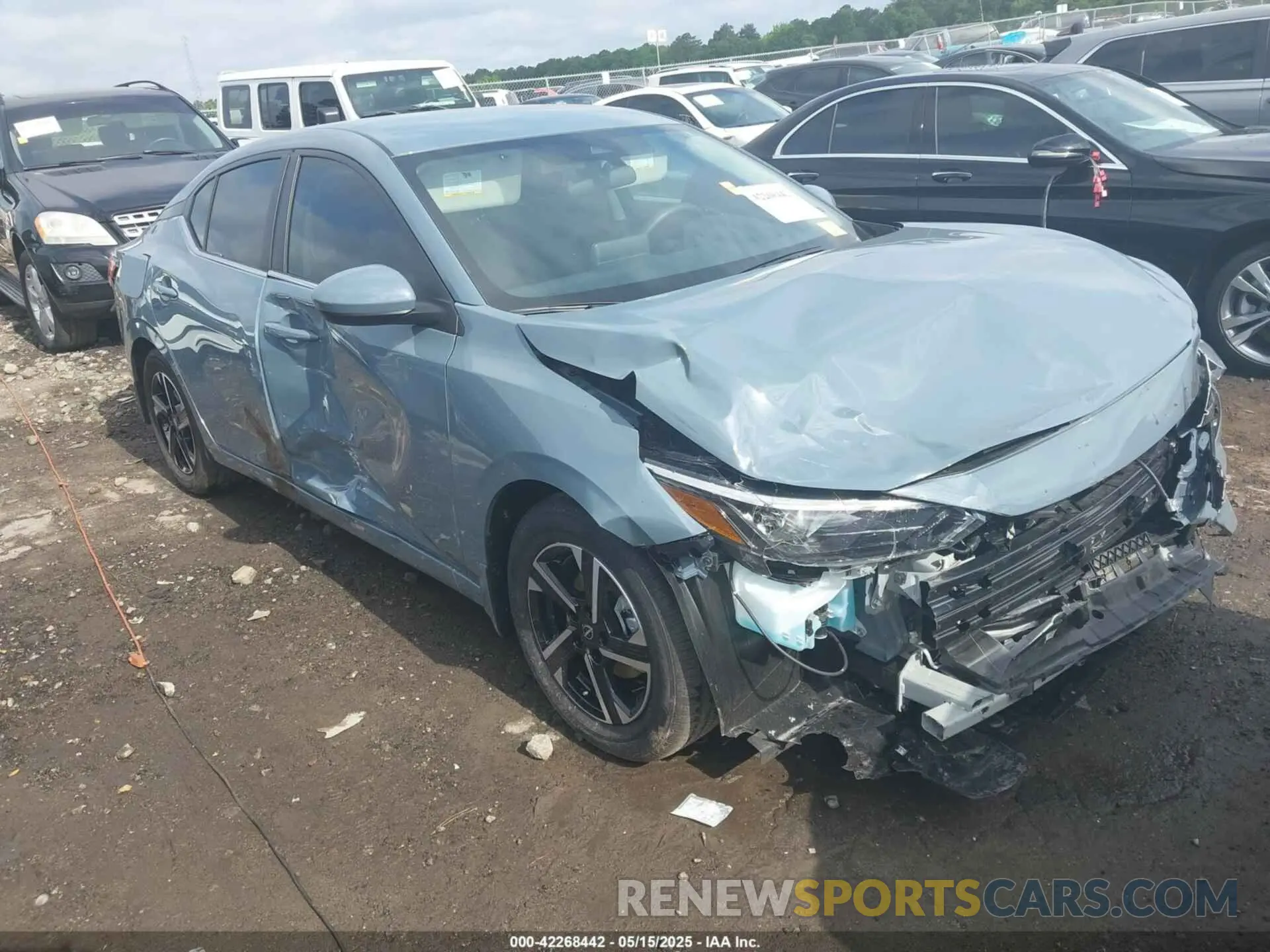 1 fotografías del automóvil dañado 3N1AB8CV0SY249219 NISSAN SENTRA 2025