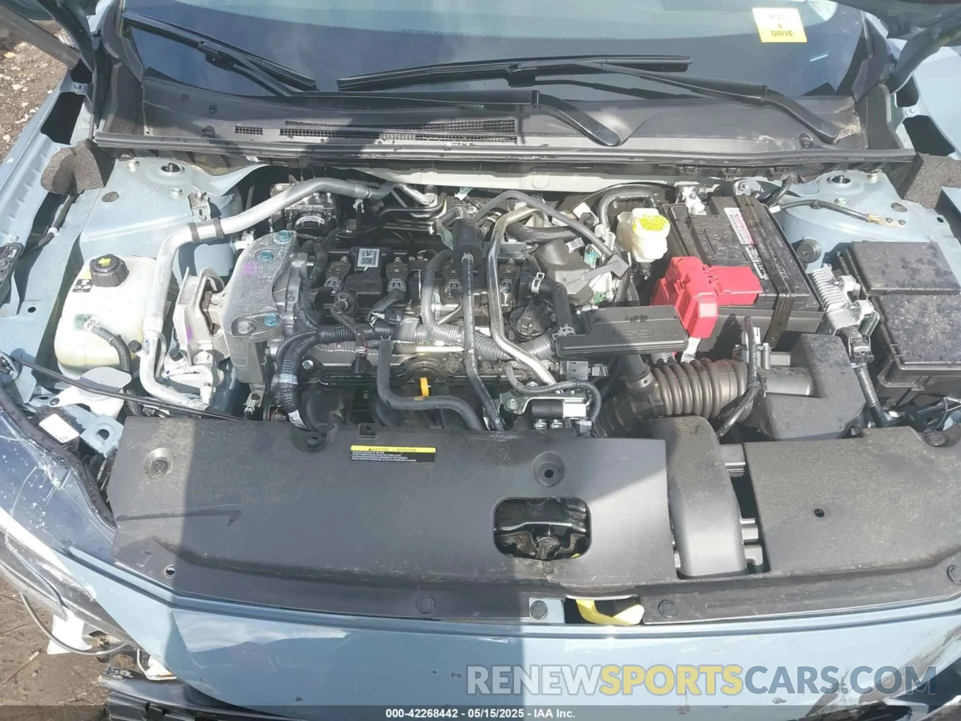 10 fotografías del automóvil dañado 3N1AB8CV0SY249219 NISSAN SENTRA 2025