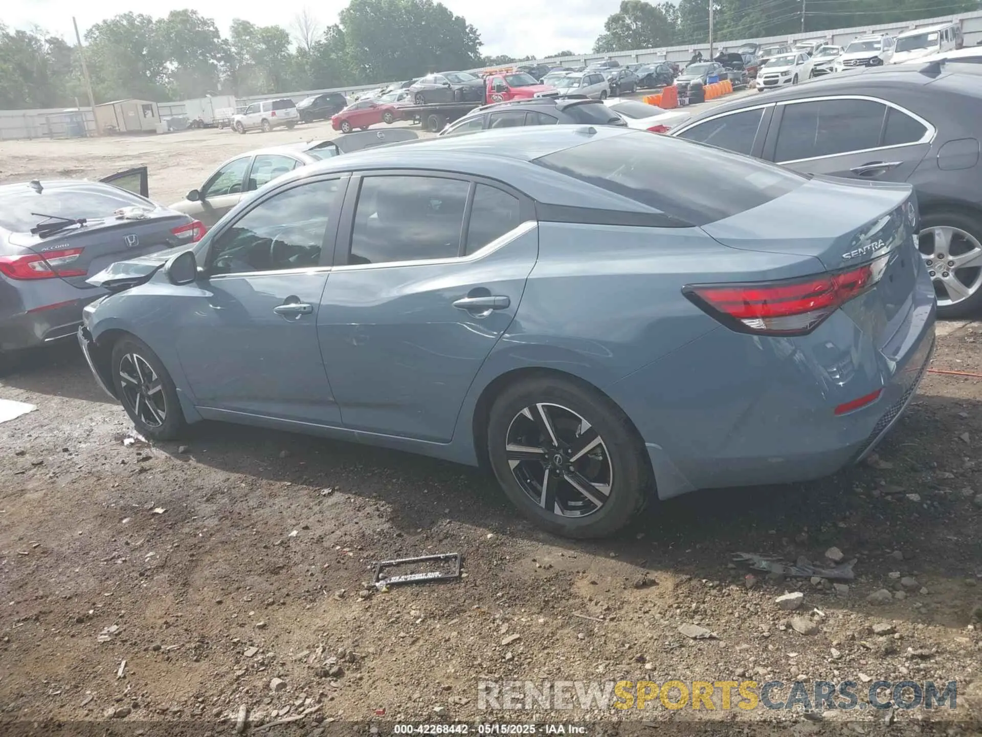14 fotografías del automóvil dañado 3N1AB8CV0SY249219 NISSAN SENTRA 2025