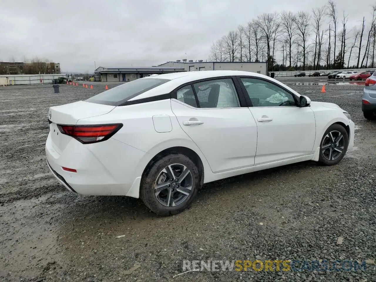 3 fotografías del automóvil dañado 3N1AB8CV0SY266070 NISSAN SENTRA 2025