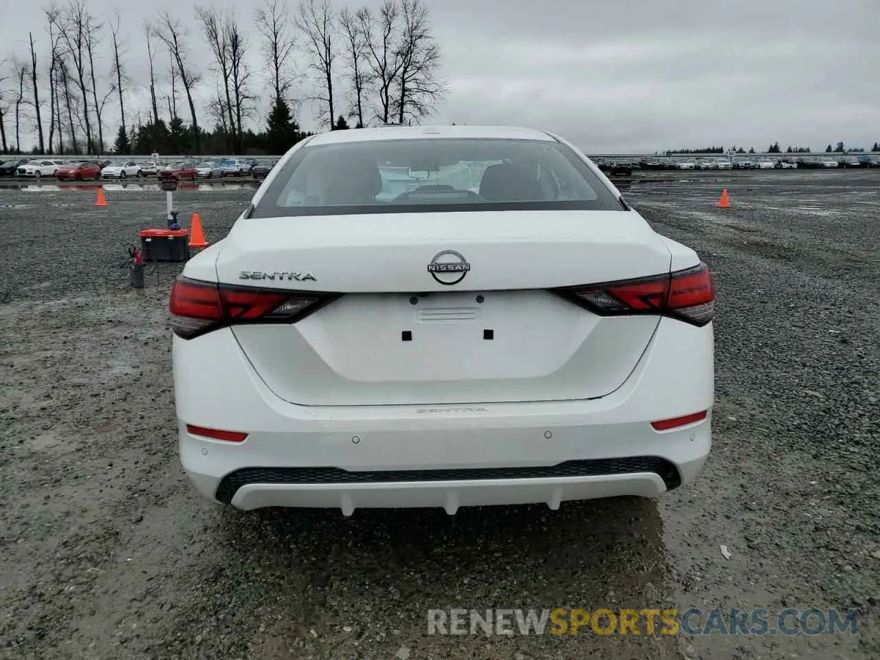 6 fotografías del automóvil dañado 3N1AB8CV0SY266070 NISSAN SENTRA 2025