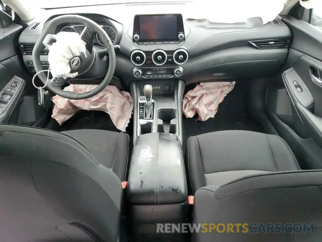 8 fotografías del automóvil dañado 3N1AB8CV0SY266070 NISSAN SENTRA 2025