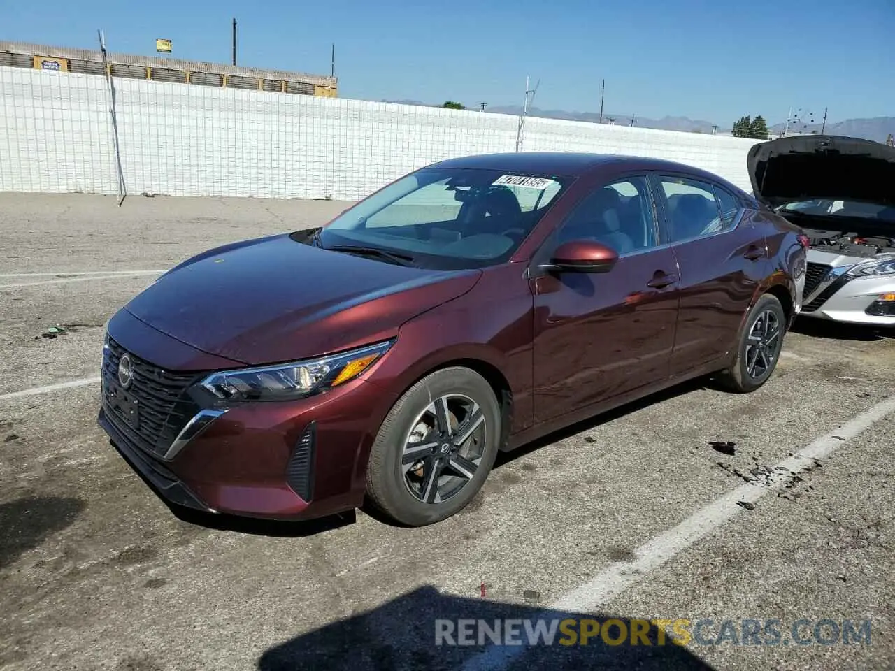 1 fotografías del automóvil dañado 3N1AB8CV0SY277585 NISSAN SENTRA 2025