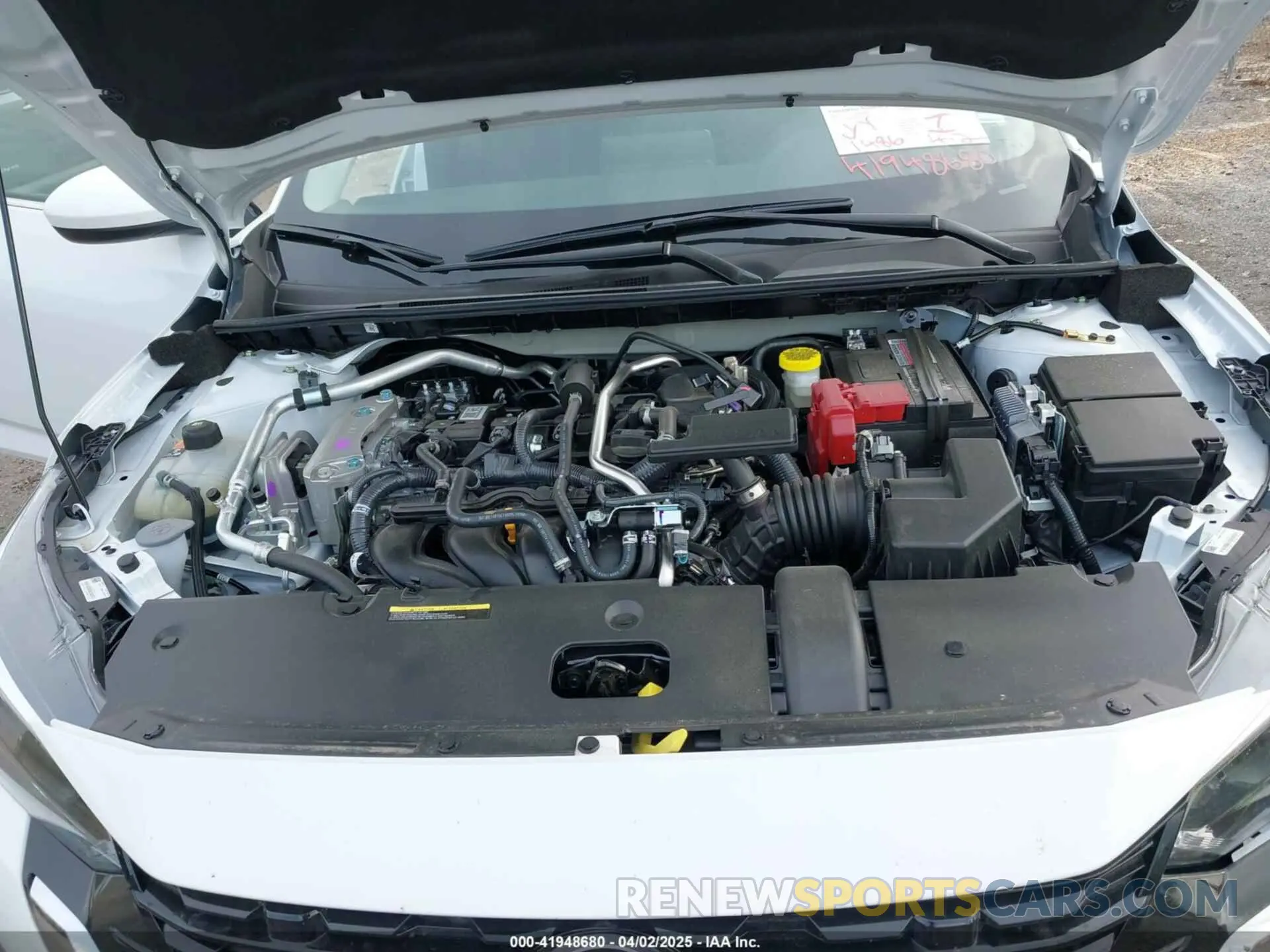 10 fotografías del automóvil dañado 3N1AB8CV0SY300427 NISSAN SENTRA 2025